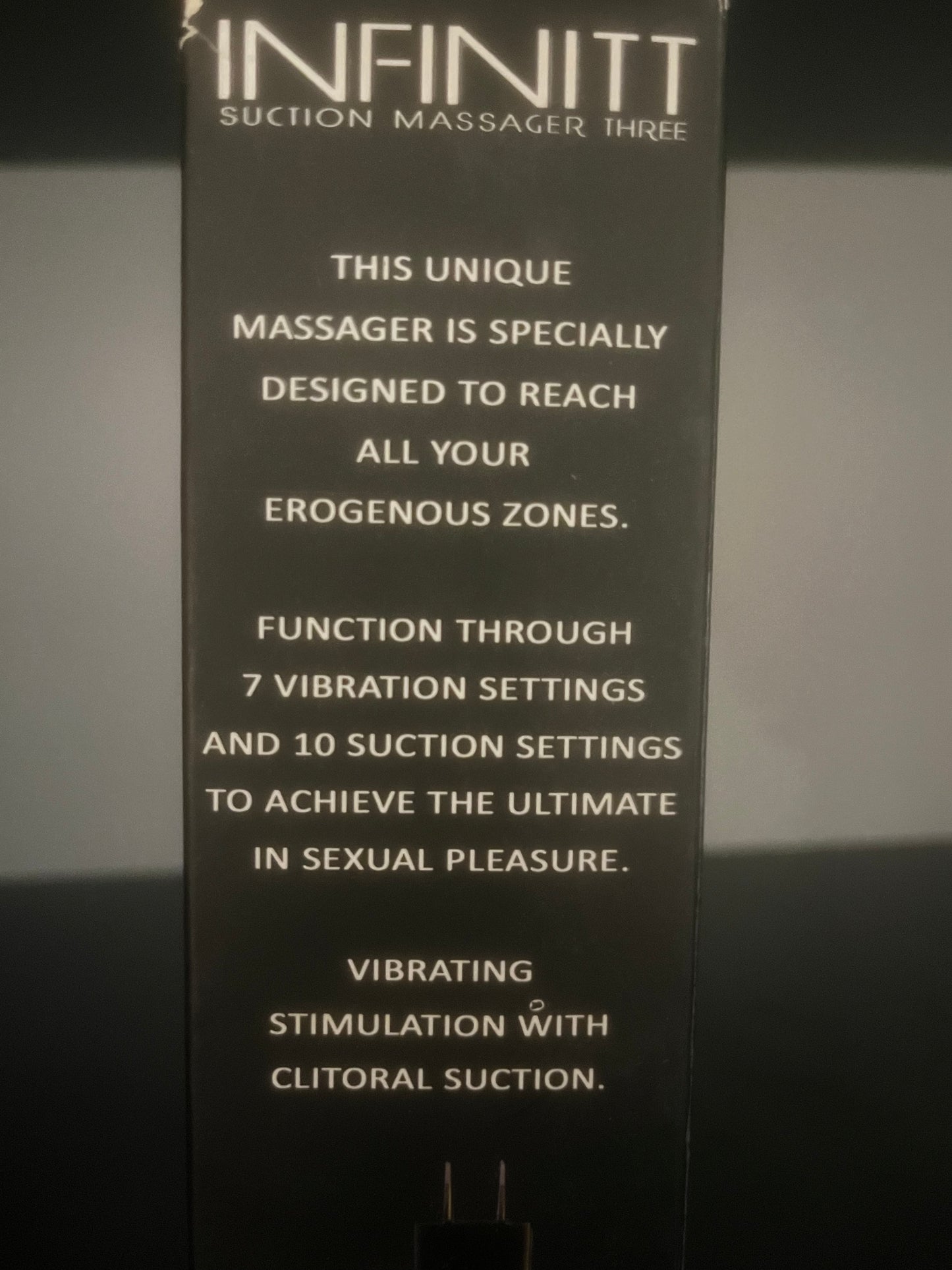 NassToys Infinitt Suction Massager Three Vibe