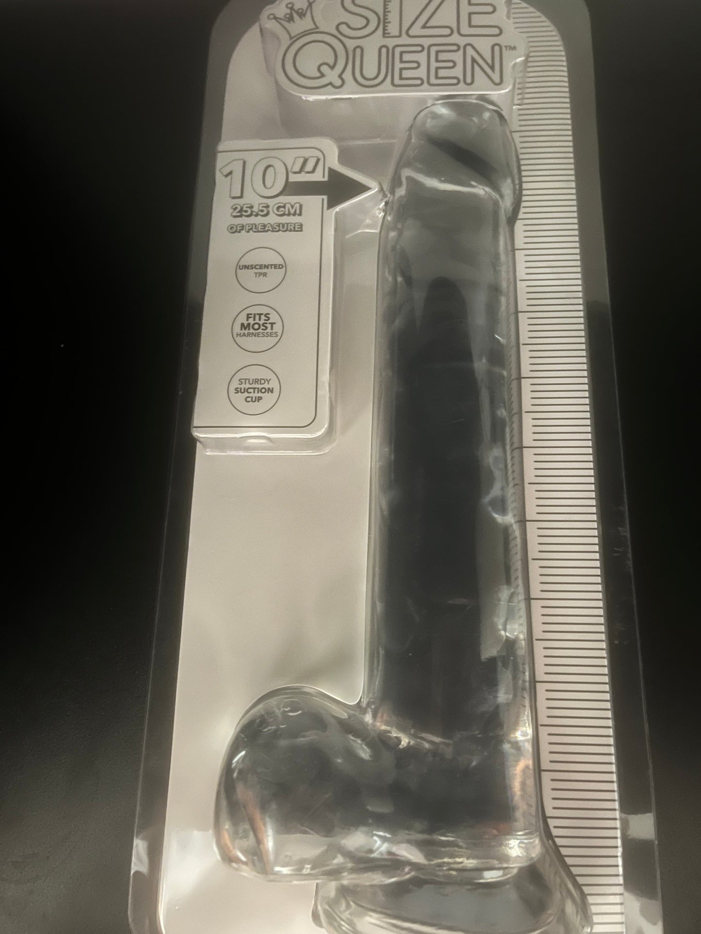 CalExotics Size Queen 10 Inch Jelly Dildo