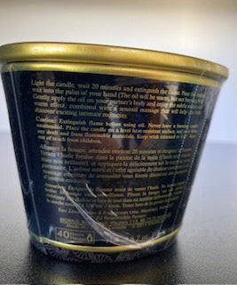 Massage Candle 5.7oz in Vanilla Fetish