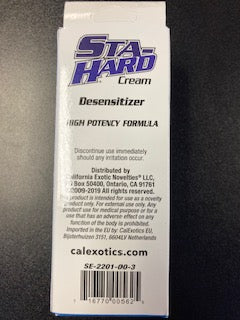 Calexotics Sta-Hard Cream in 2oz