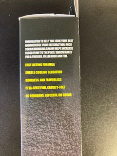 Doc Johnson Rock Solid Enhancing Cream 2oz