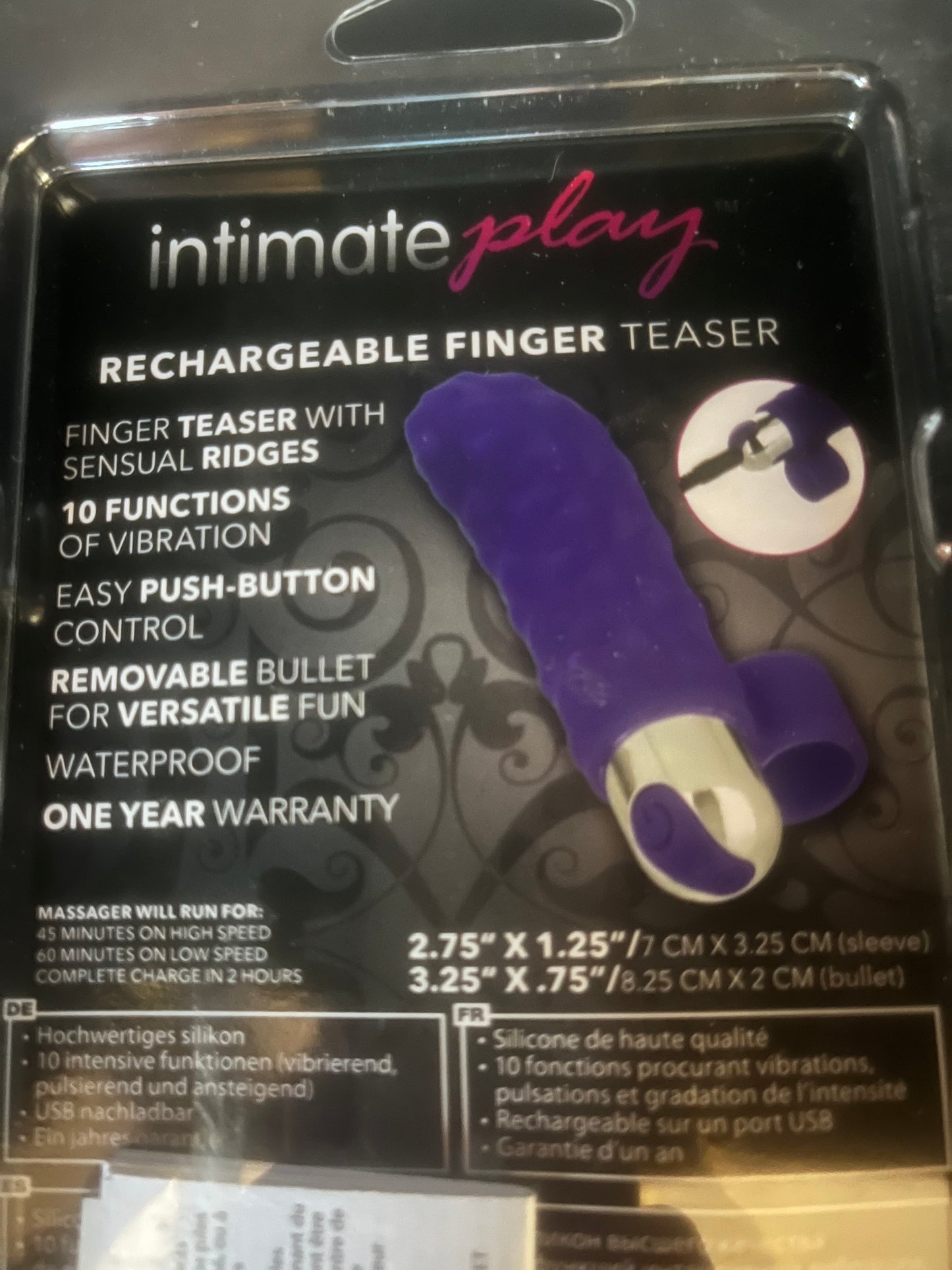 CalExotics Intimate Play Finger Teaser Vibe