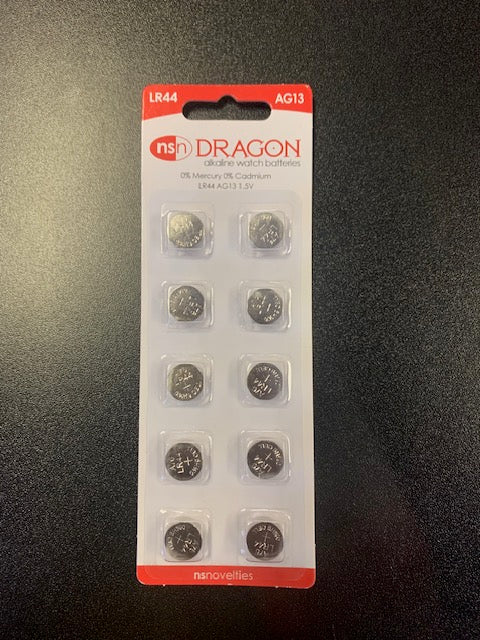 Dragon LR44 Batteries 10 Pack