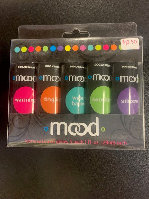 Doc Johnson Mood Lubricant Sampler Assorted 5 Pack