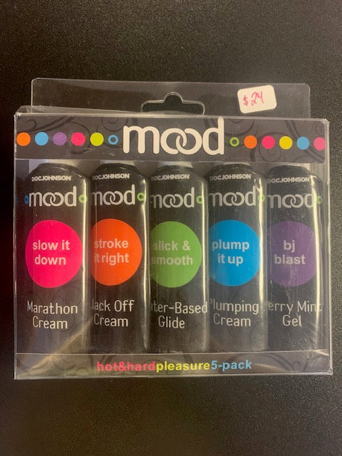 Doc Johnson Mood Pleasure for Him 5 Pack