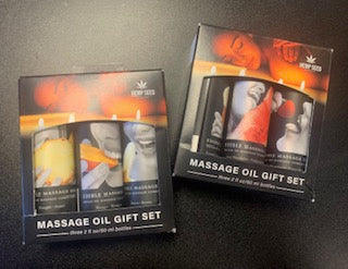Hempseed Massage Oil Set