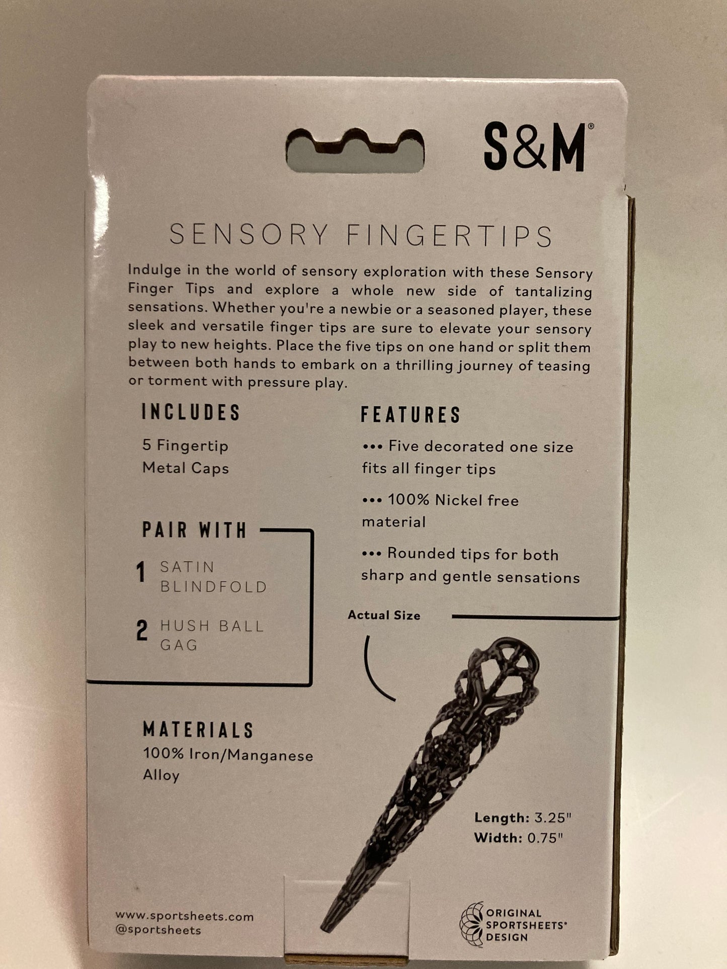 Sportsheets Sex & Mischief Sensory Fingertips
