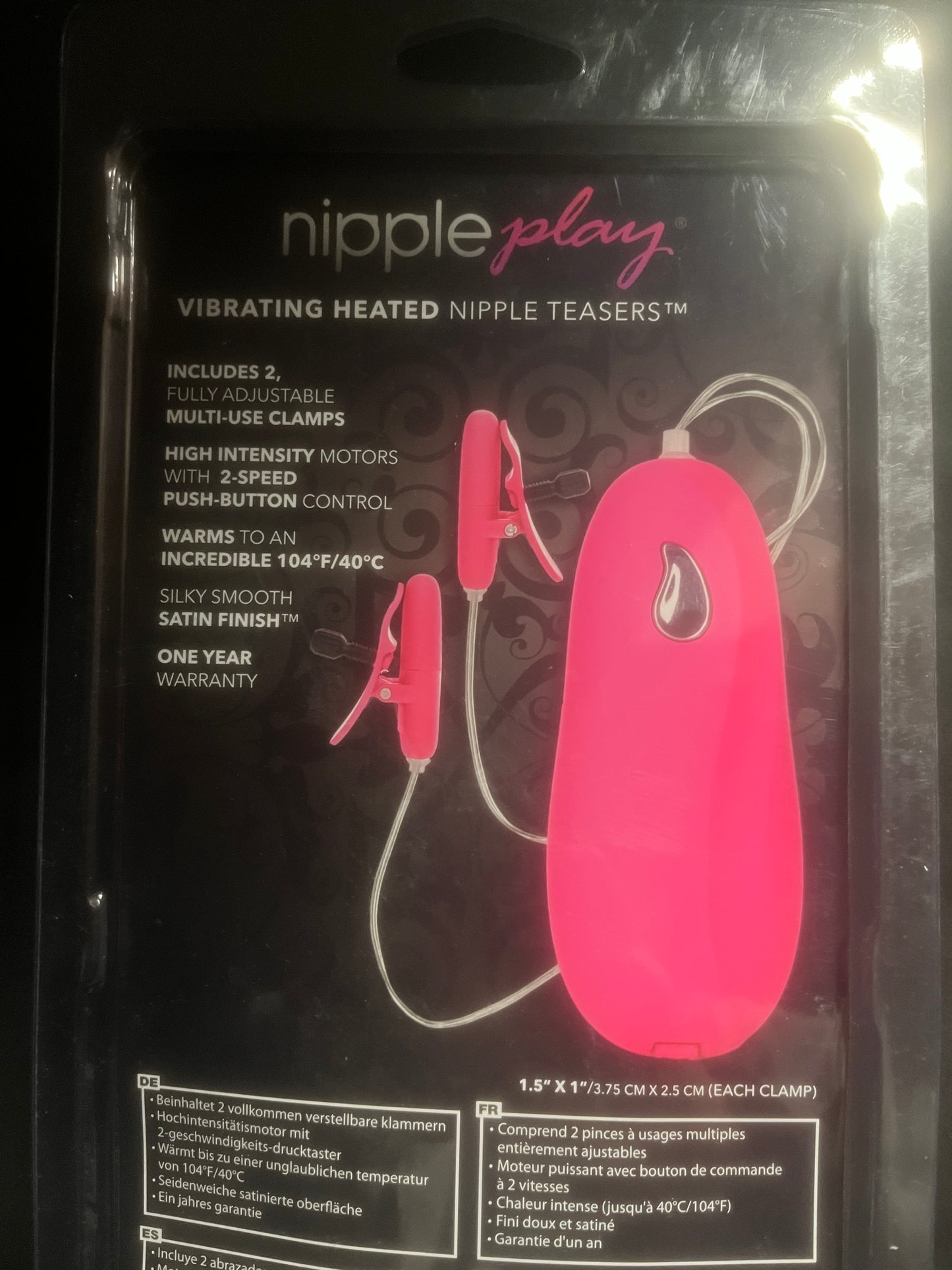 CalExotics Heated Nipple Teasers