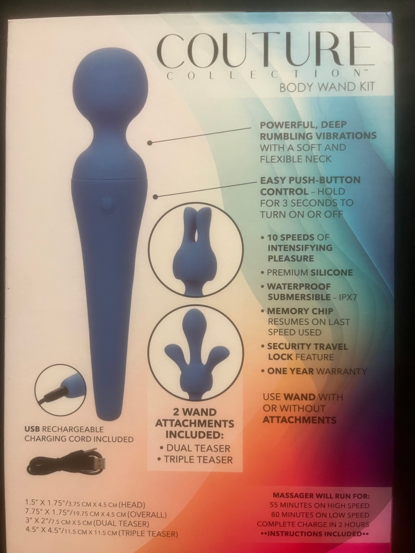 CalExotics Couture Body Wand Kit