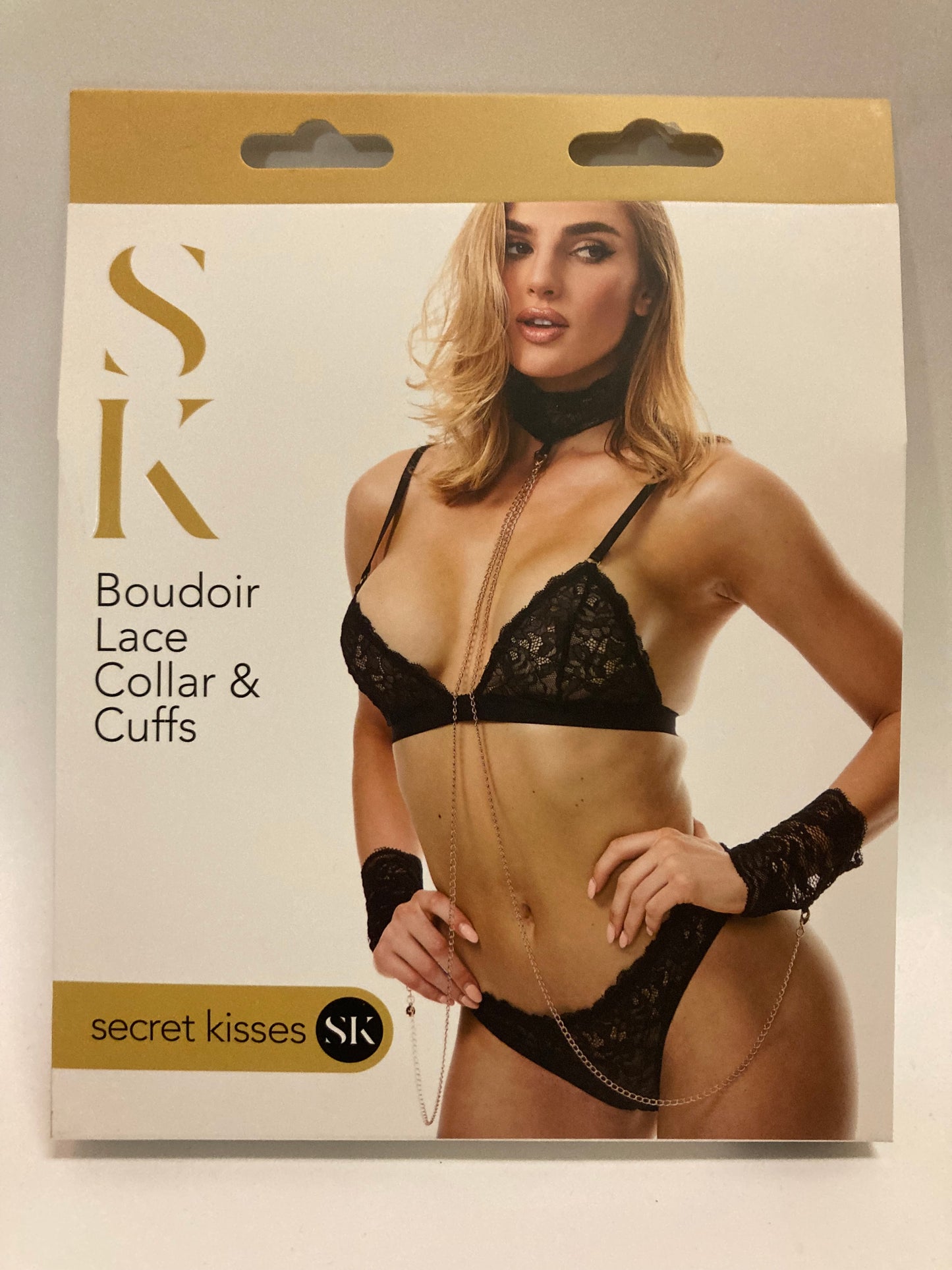 Secret Kisses Boudoir Collar & Cuffs