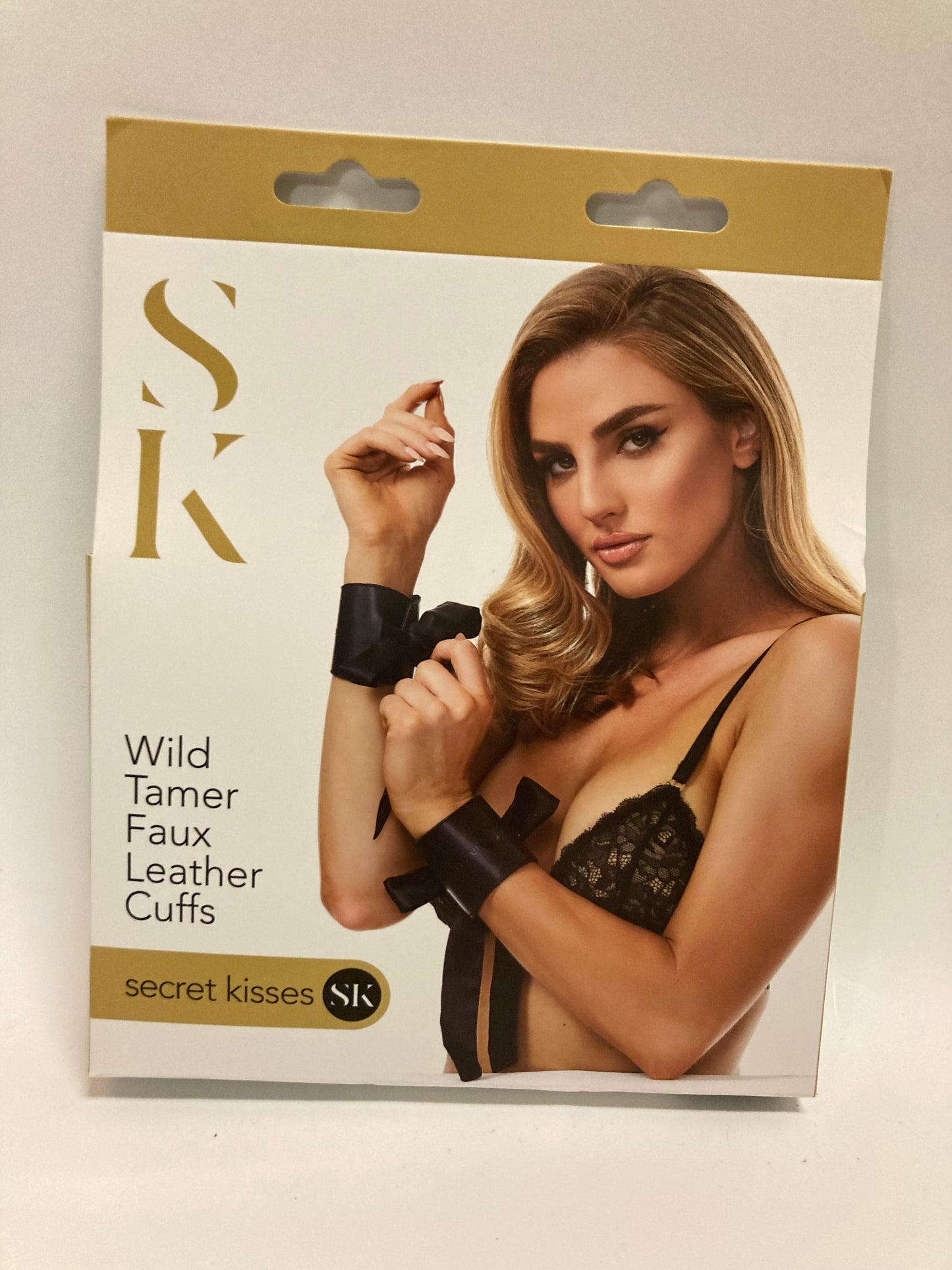 Secret Kisses Wild Tamer Faux Leather Cuffs