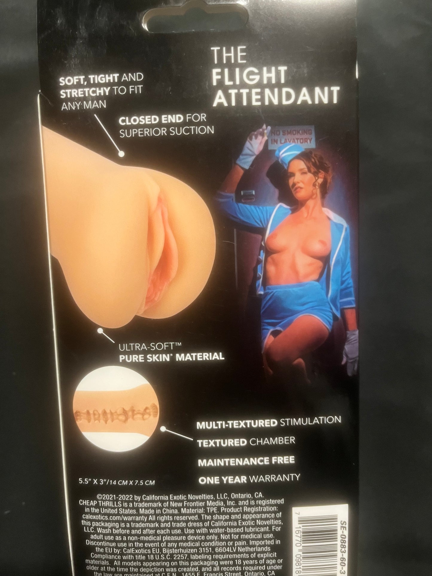 CalExotics Cheap Thrills The Flight Attendant Stroker