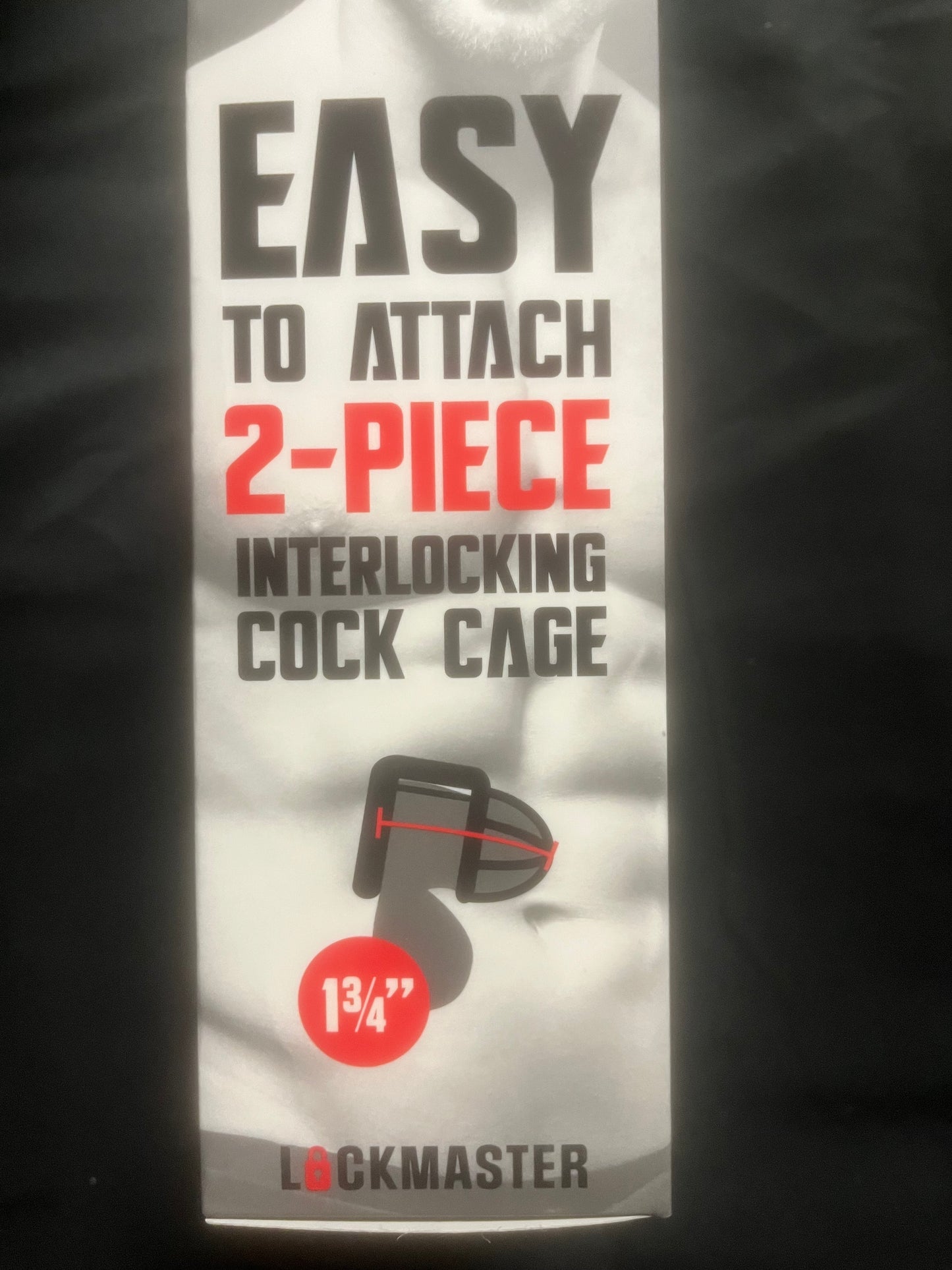 Lockmaster Inverted Urethral Straw Micro Chastity Cage