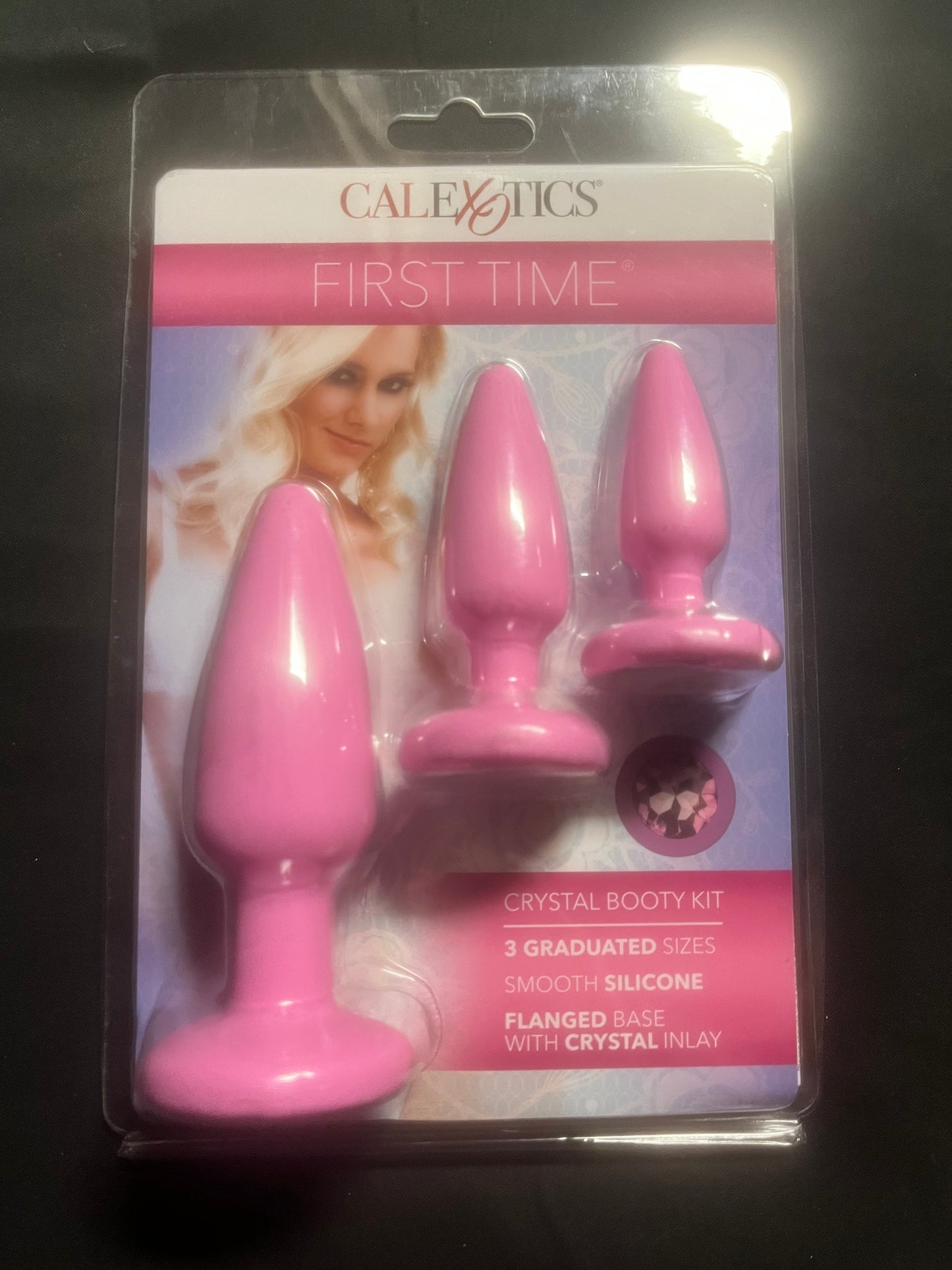 CalExotics First Time Crystal Booty Anal Plug Set