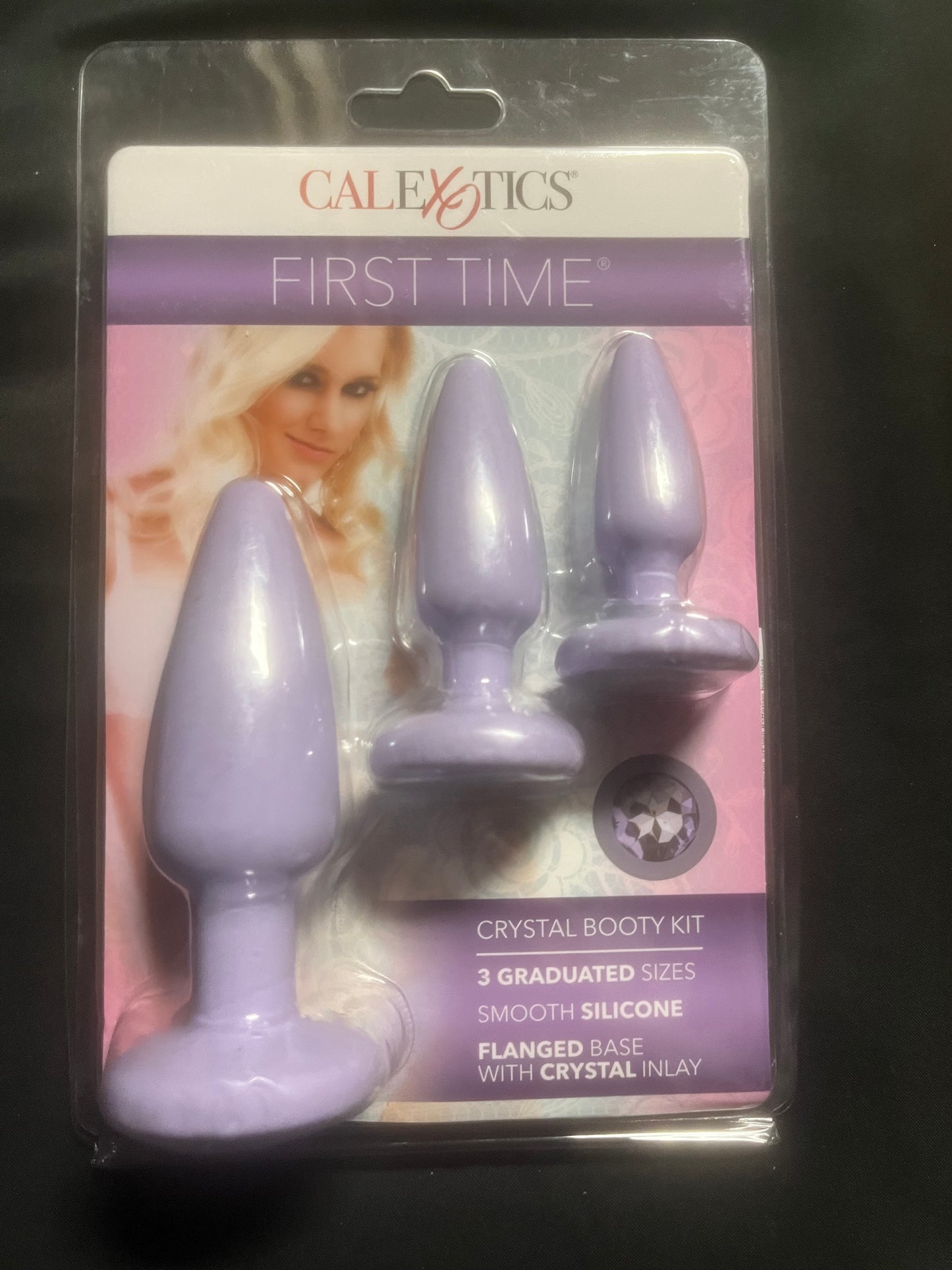 CalExotics First Time Crystal Booty Anal Plug Set