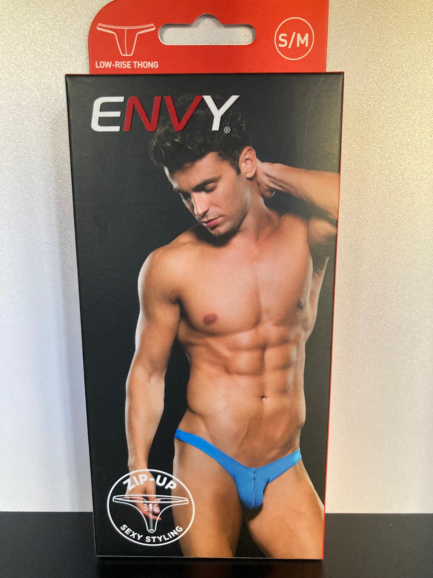 ENVY Zip Up Low Rise Thong E062
