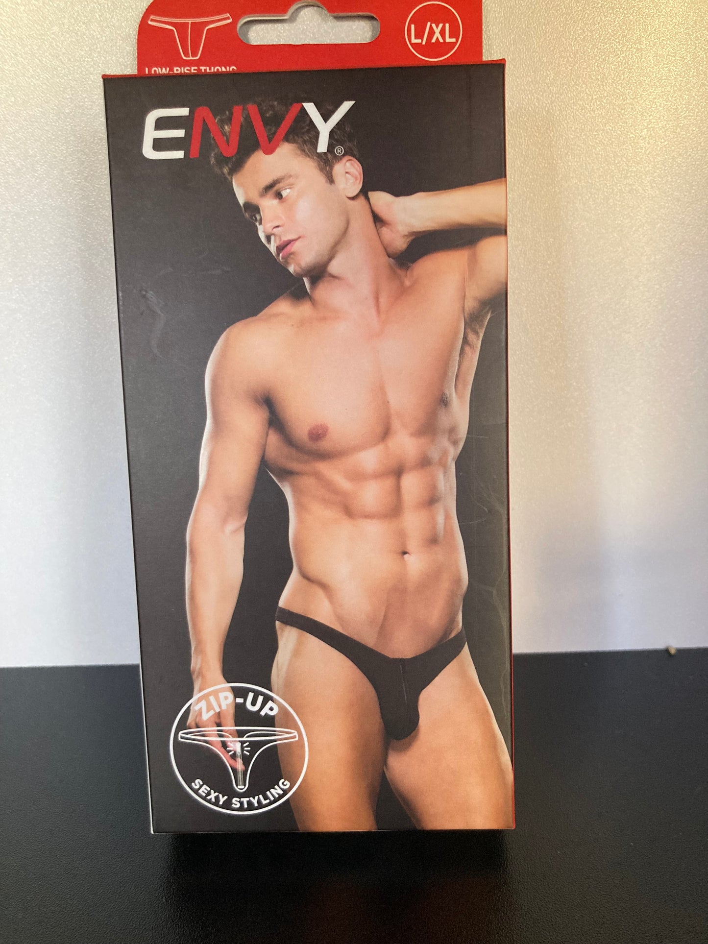 ENVY Zip Up Low Rise Thong E062