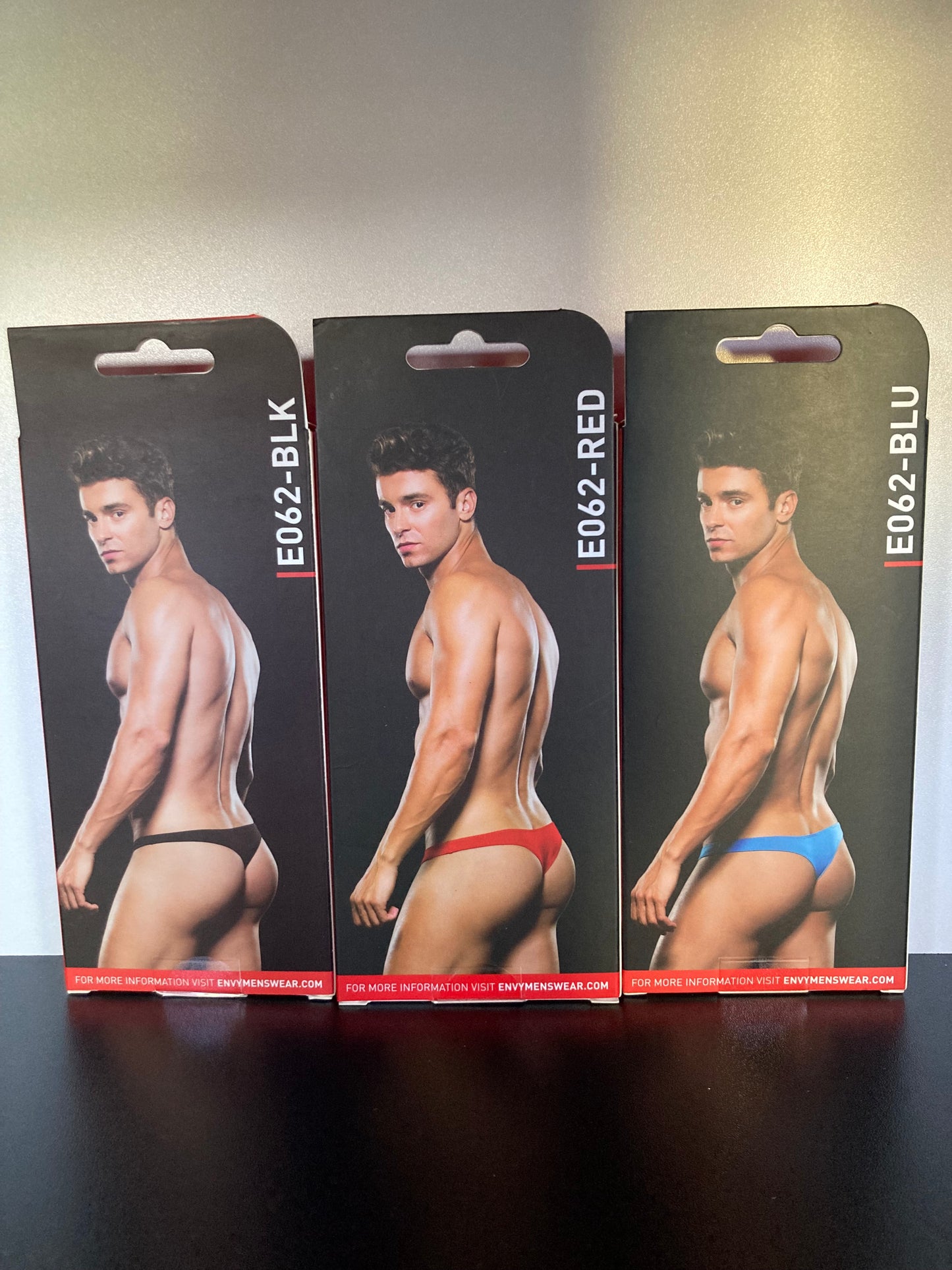 ENVY Zip Up Low Rise Thong E062