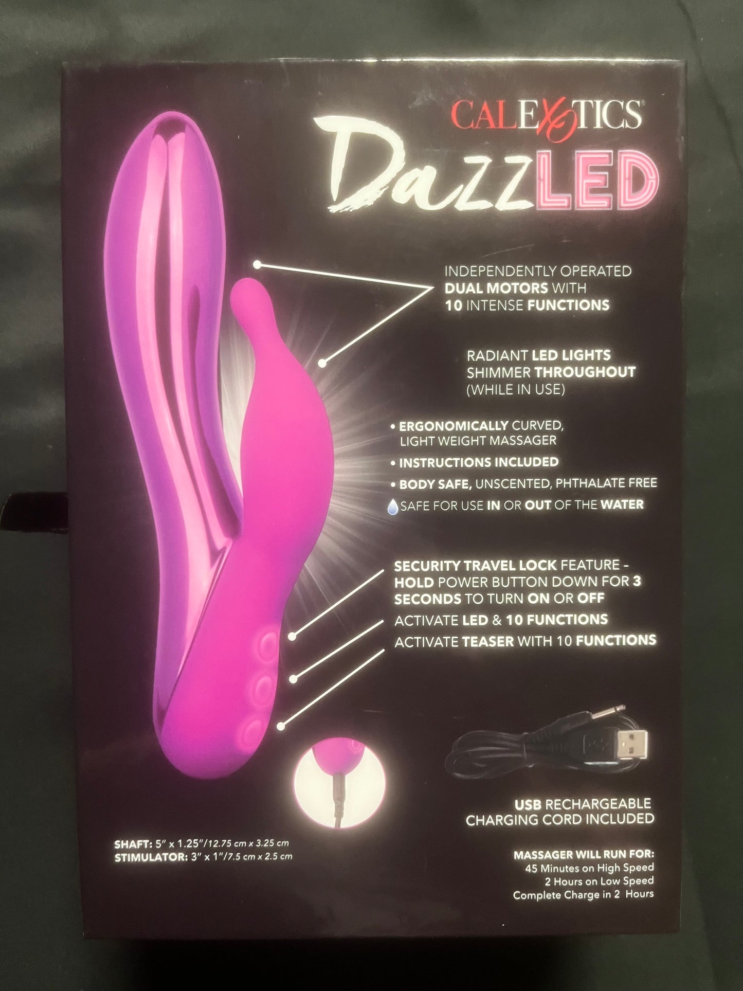 DazzLED Radiance Rabbit Vibe in Purple
