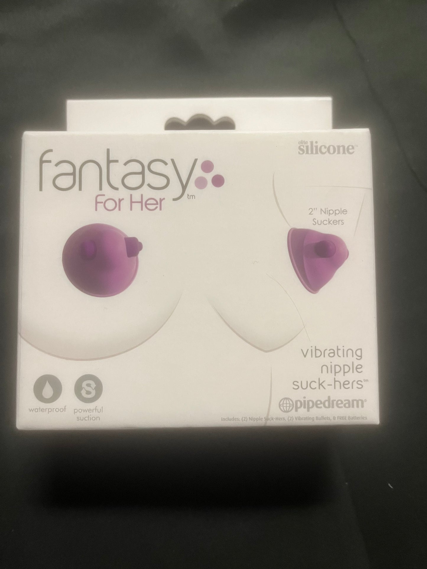 Fantasy For Her Vibrating Nipple Suck-Hers
