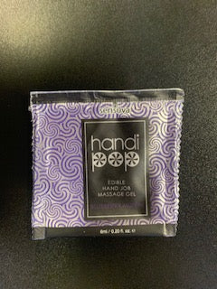 Handi Pop Edible Massage Gel -Sample