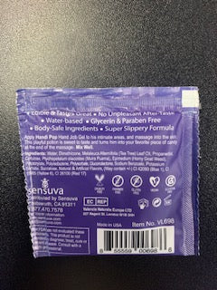 Handi Pop Edible Massage Gel -Sample