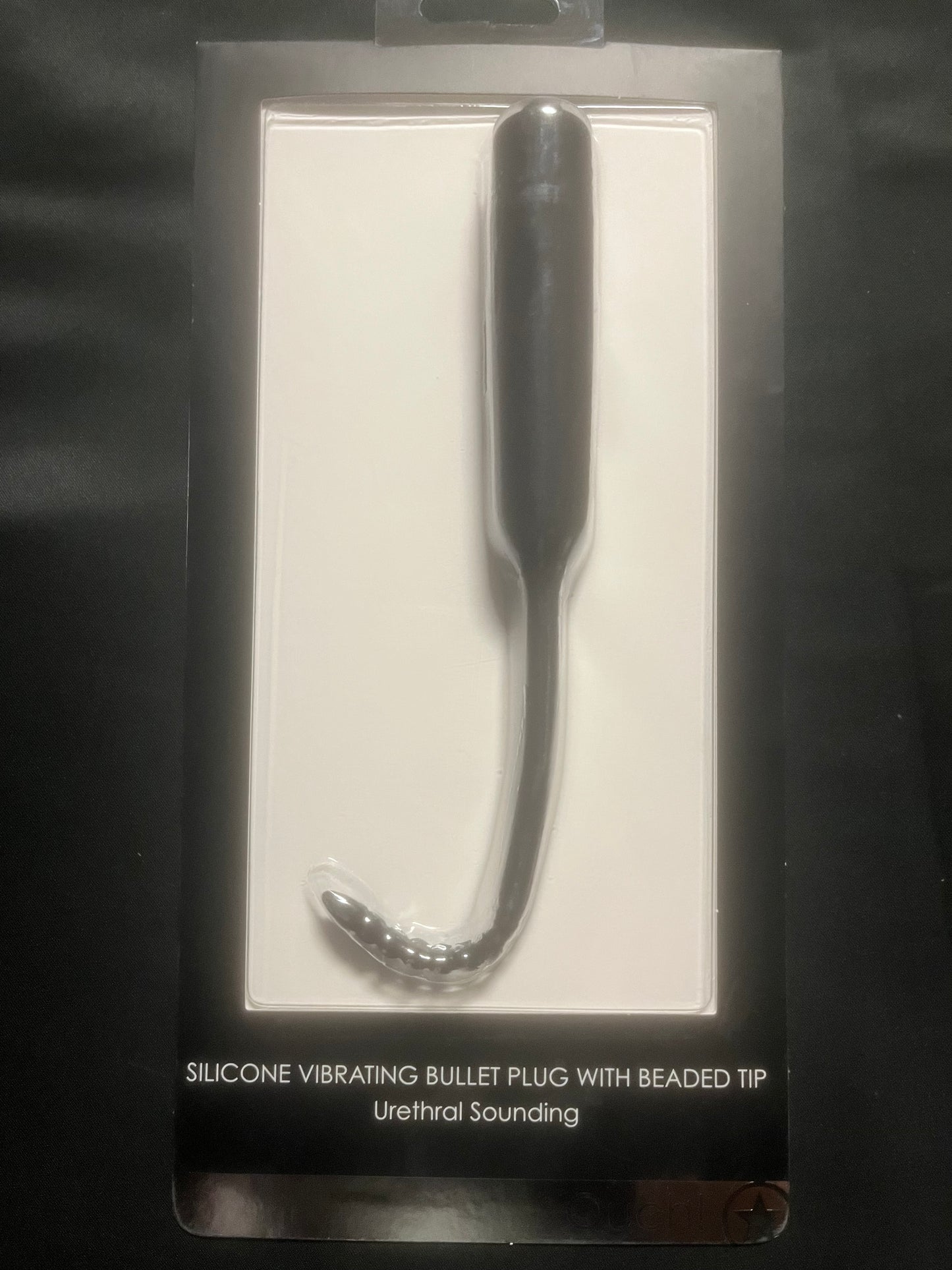 Ouch! Vibrating Silicone Beaded Urethral Sound