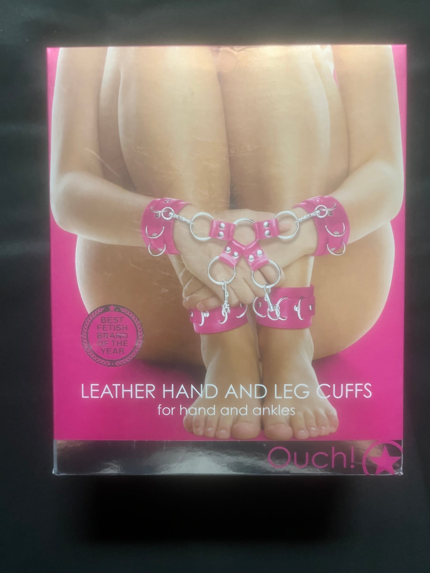 Hand & Leg Cuff Set in Pink