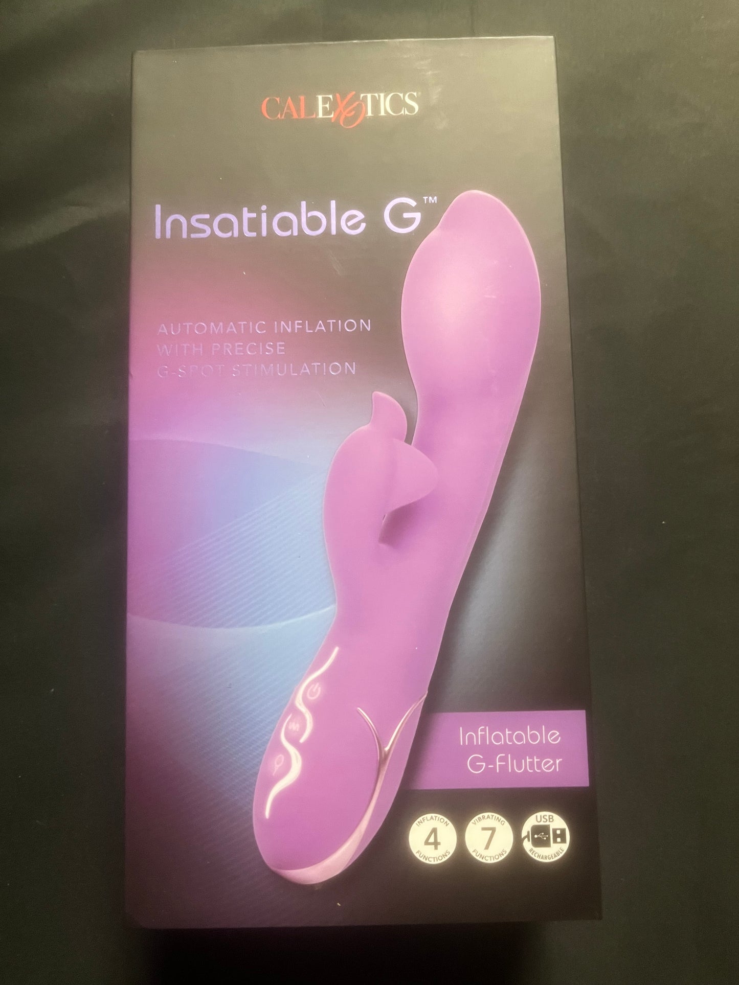 CalExotics Insatiable G Inflatable G-Flutter Vibe