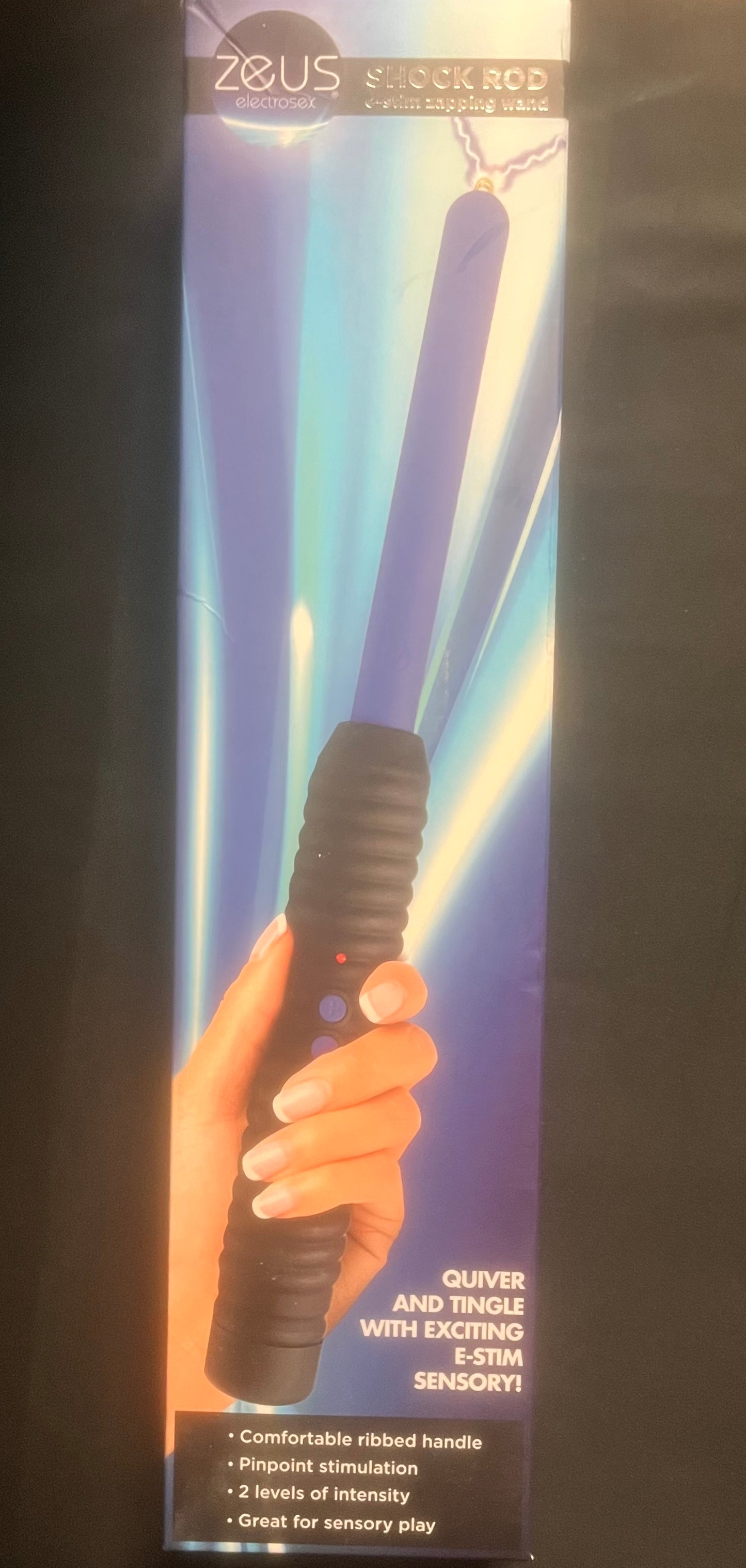 Zeus Electrosex Shock Rod E-Stim Zapping Wand