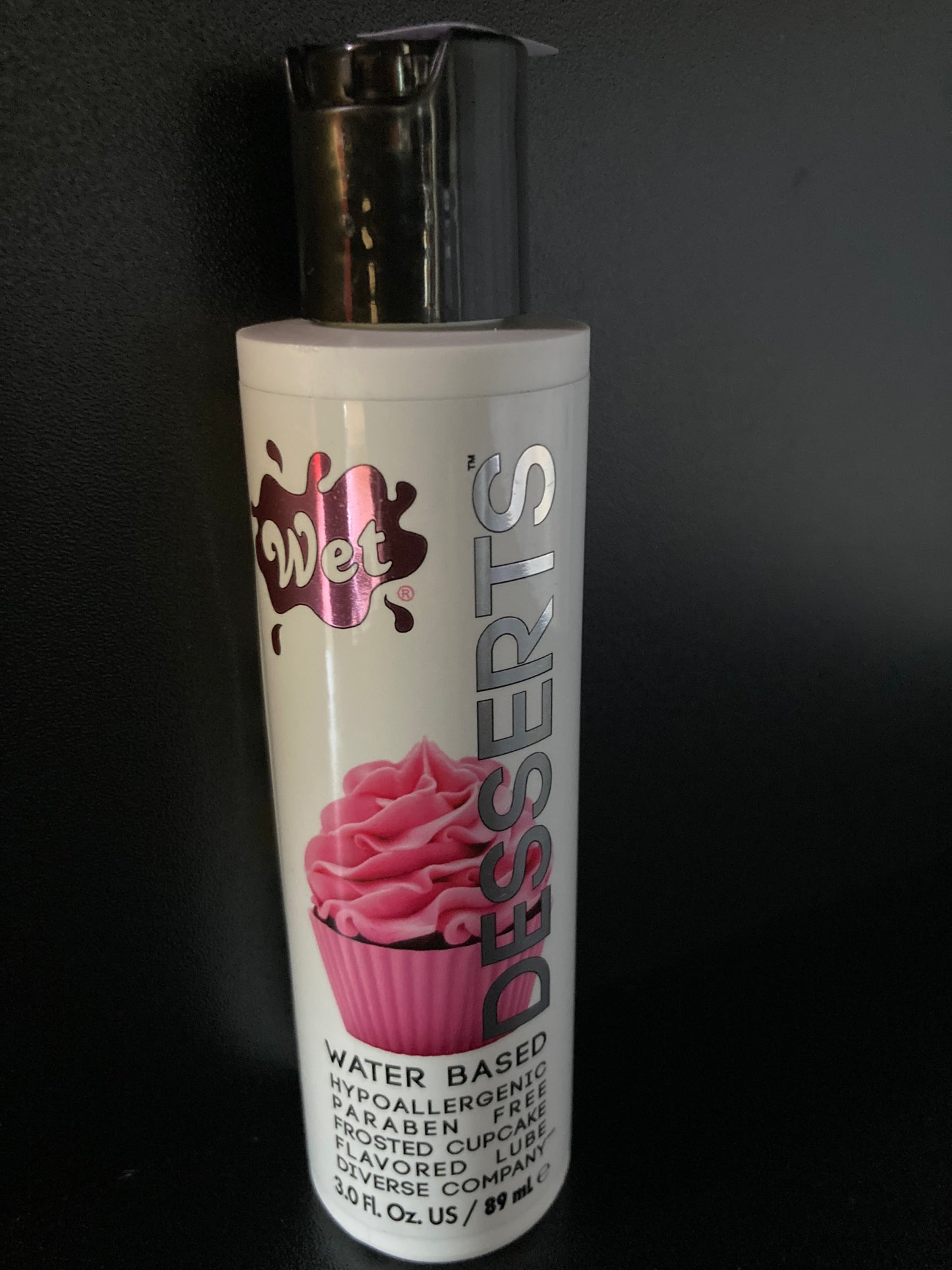 Wet Desserts Frosted Cupcake Water-Based Lube