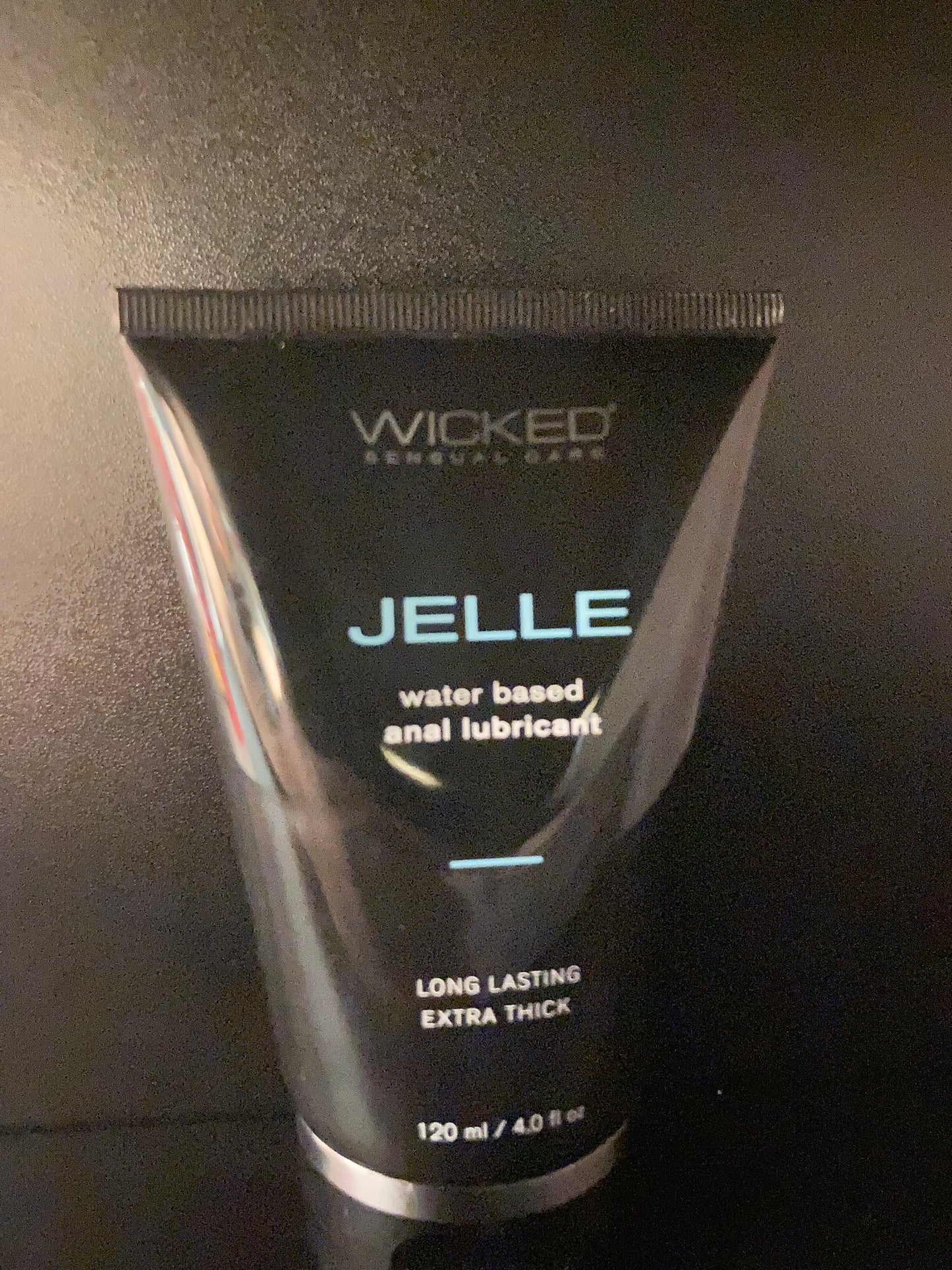 Wicked Jelle Water Based Anal Lubricant 4oz