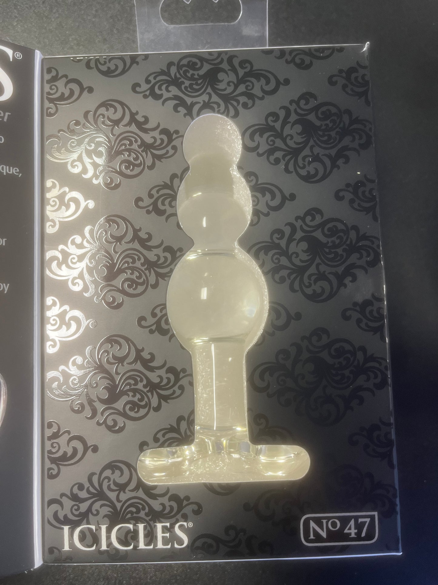 Pipedream Icicles No. 47 Glass Plug