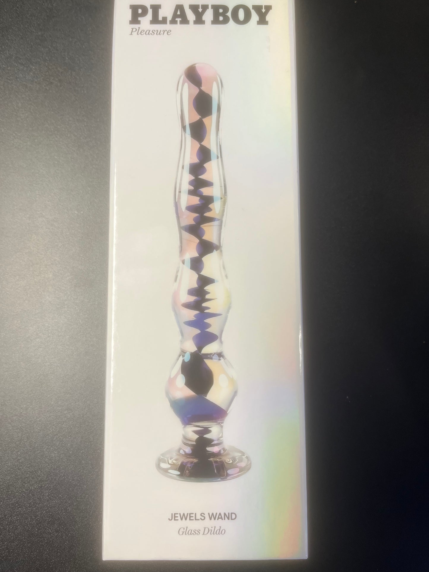 Playboy Jewel Glass Dildo