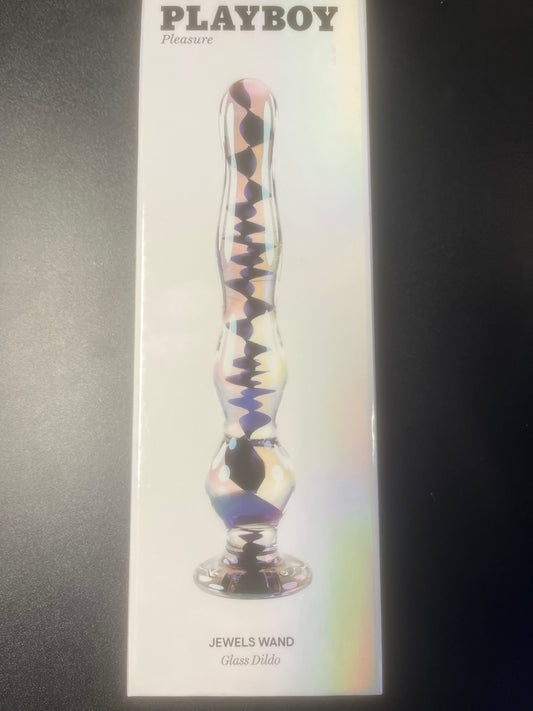 Playboy Jewel Glass Dildo