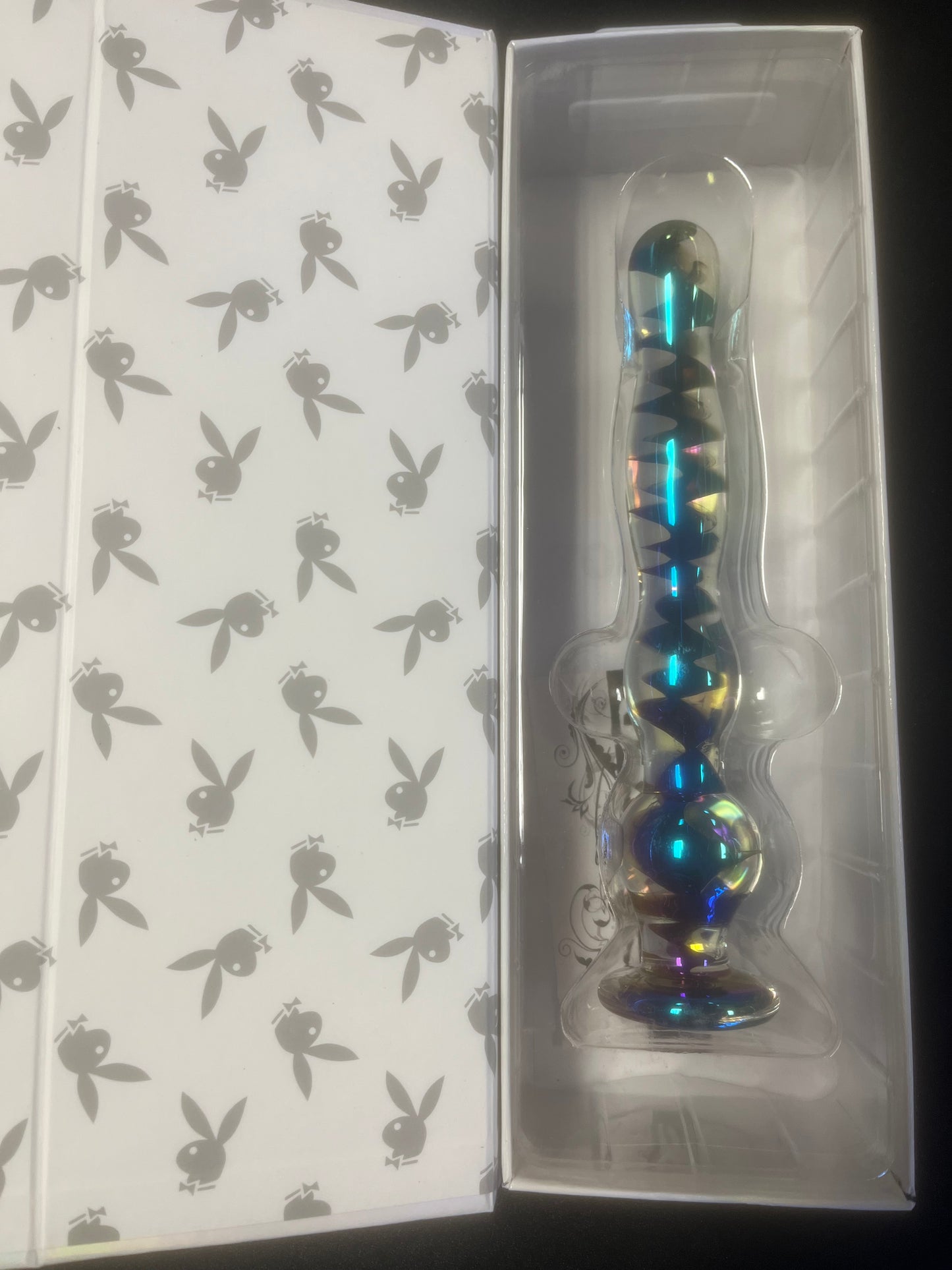 Playboy Jewel Glass Dildo