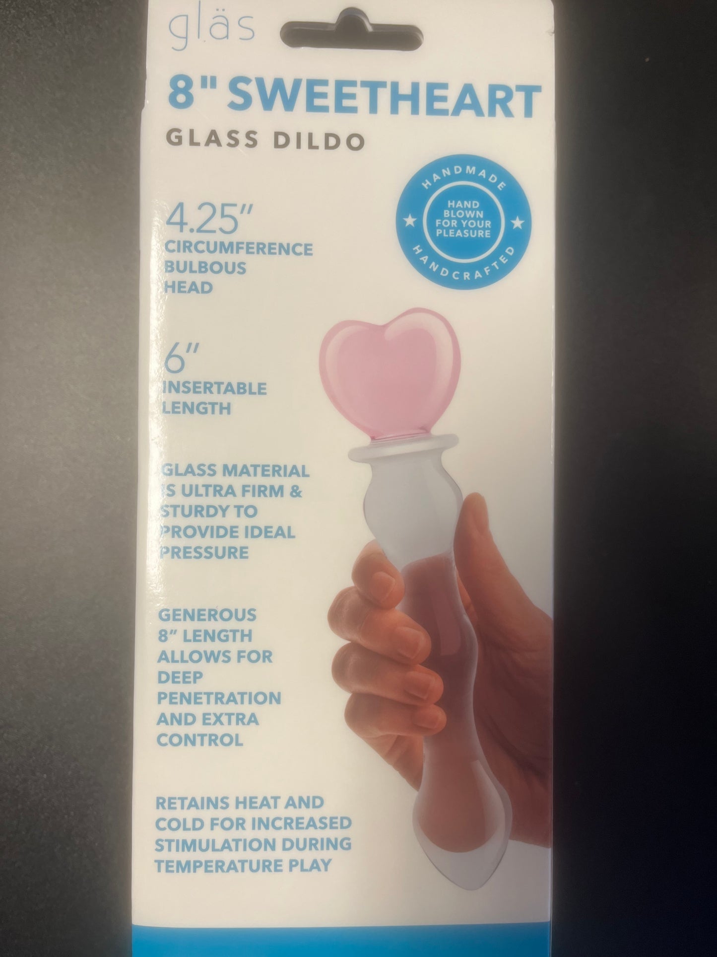 gläs Sweetheart Dildo