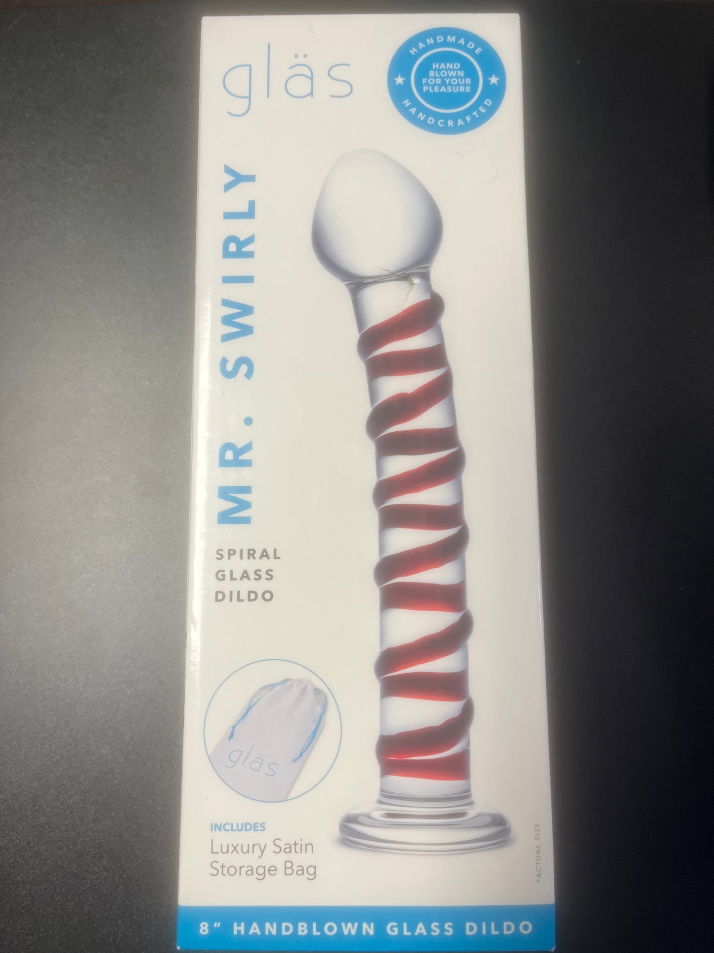 Glas Mr. Swirly Glass Dildo