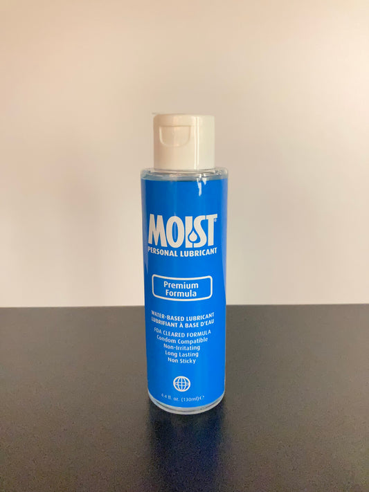 Pipedream Moist Premium Formula Water Based Lubricant in 4.4oz/130ml