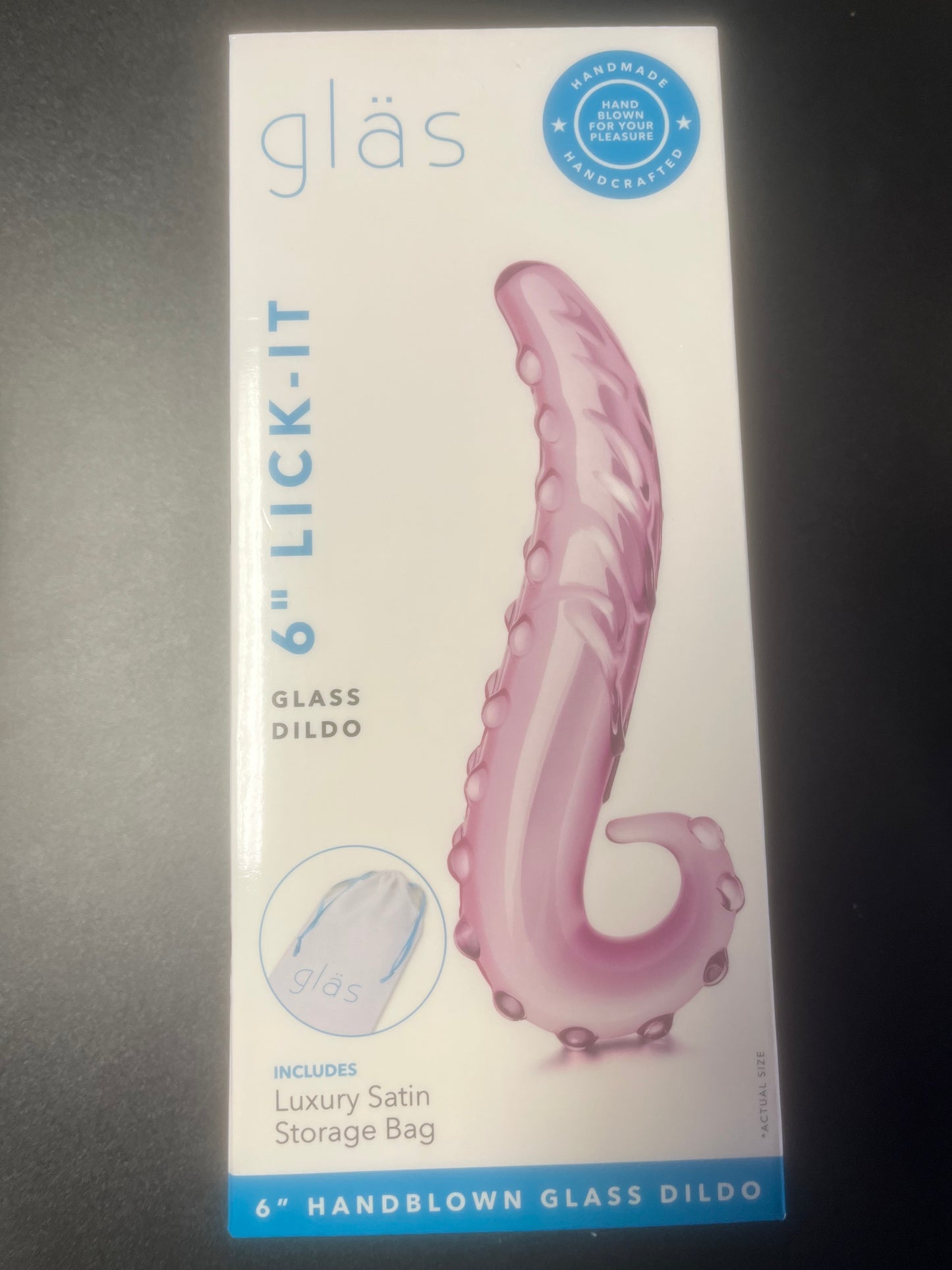 gläs Lick-It Dildo