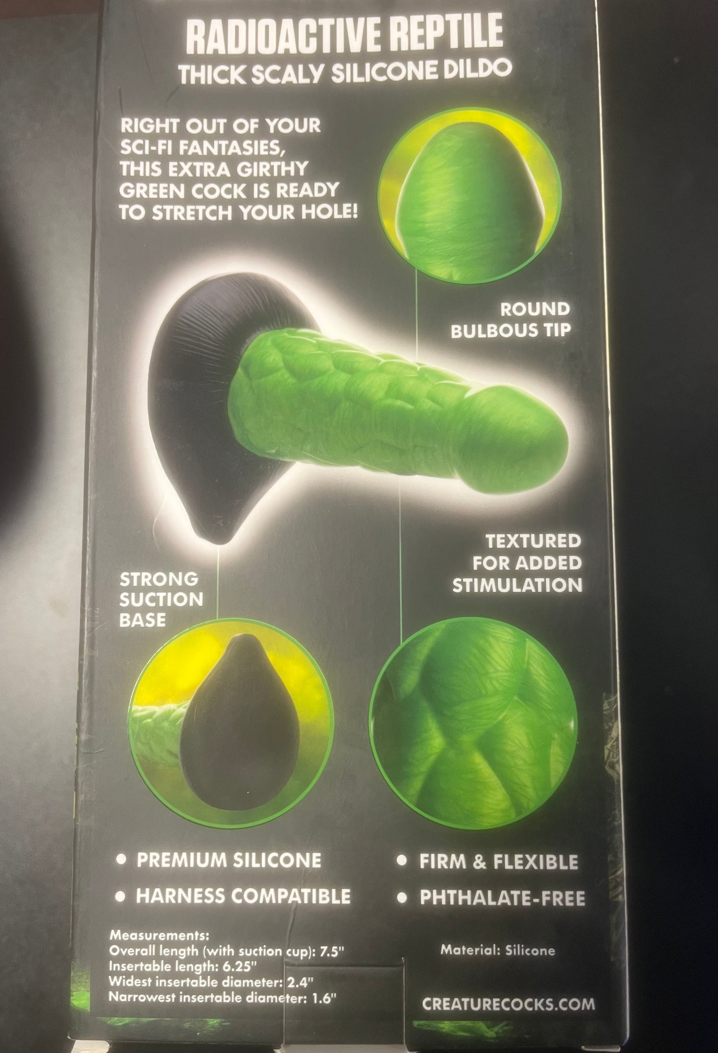 Creature Cocks Radioactive Reptile