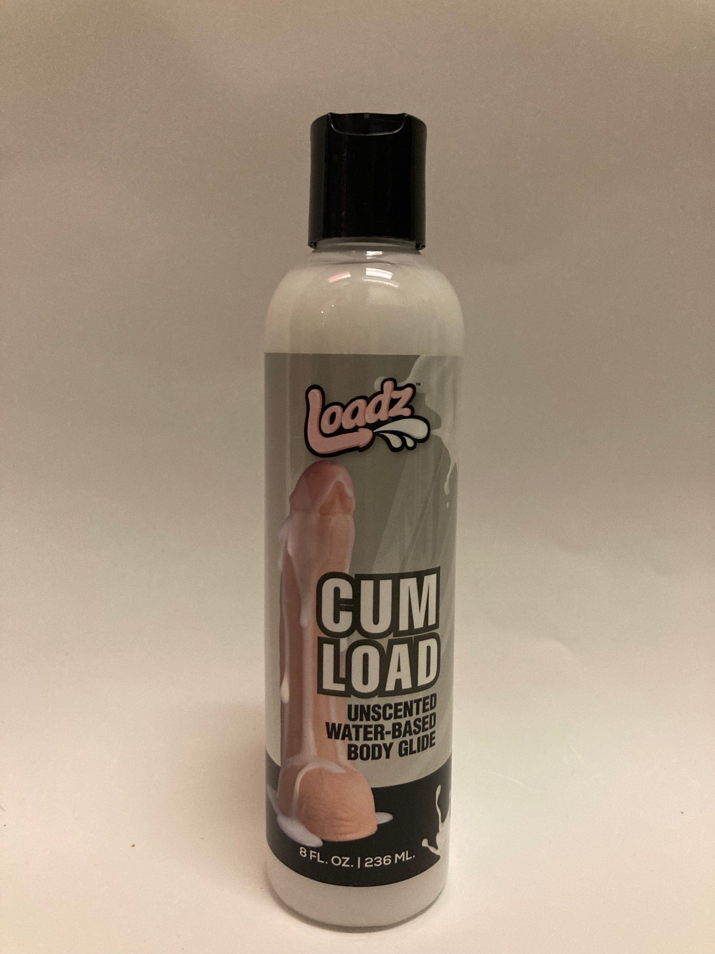 Loadz Cum Load Unscented Water Based Lube in 8oz/236ml