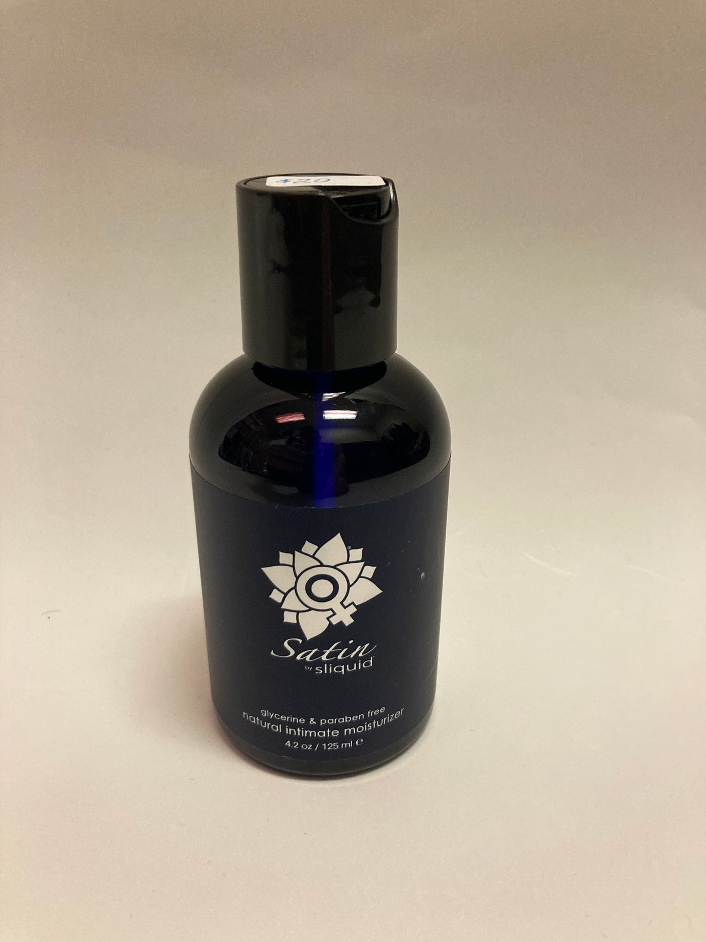 Satin Glycerine Free Natural Lubricant in 4.2oz/125mL