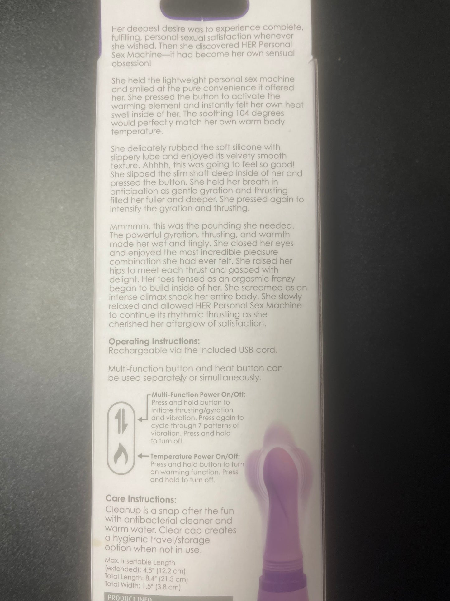 Fantasy For Her Personal Sex Machine