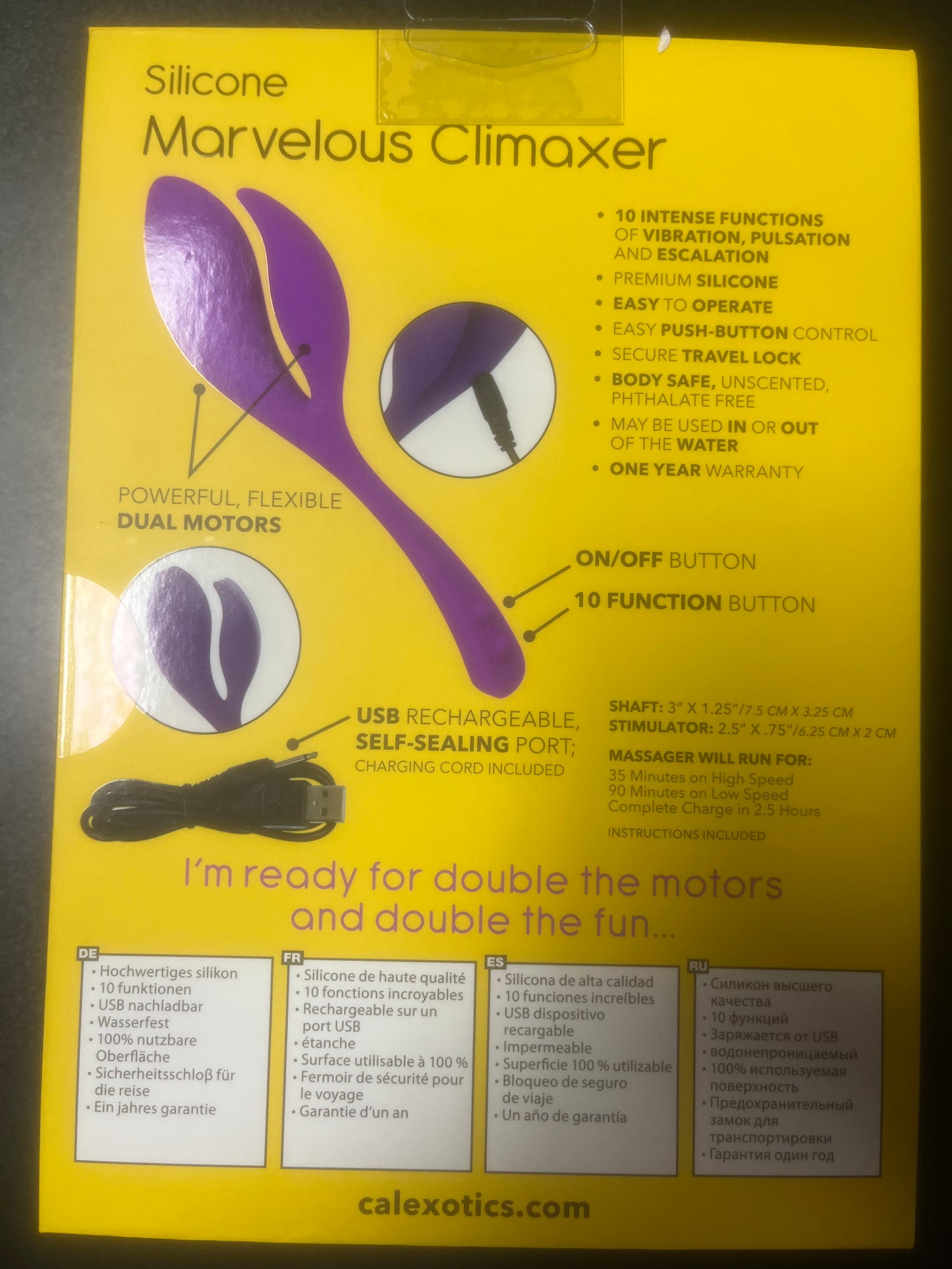 Calexotics Marvelous Climaxer Vibe