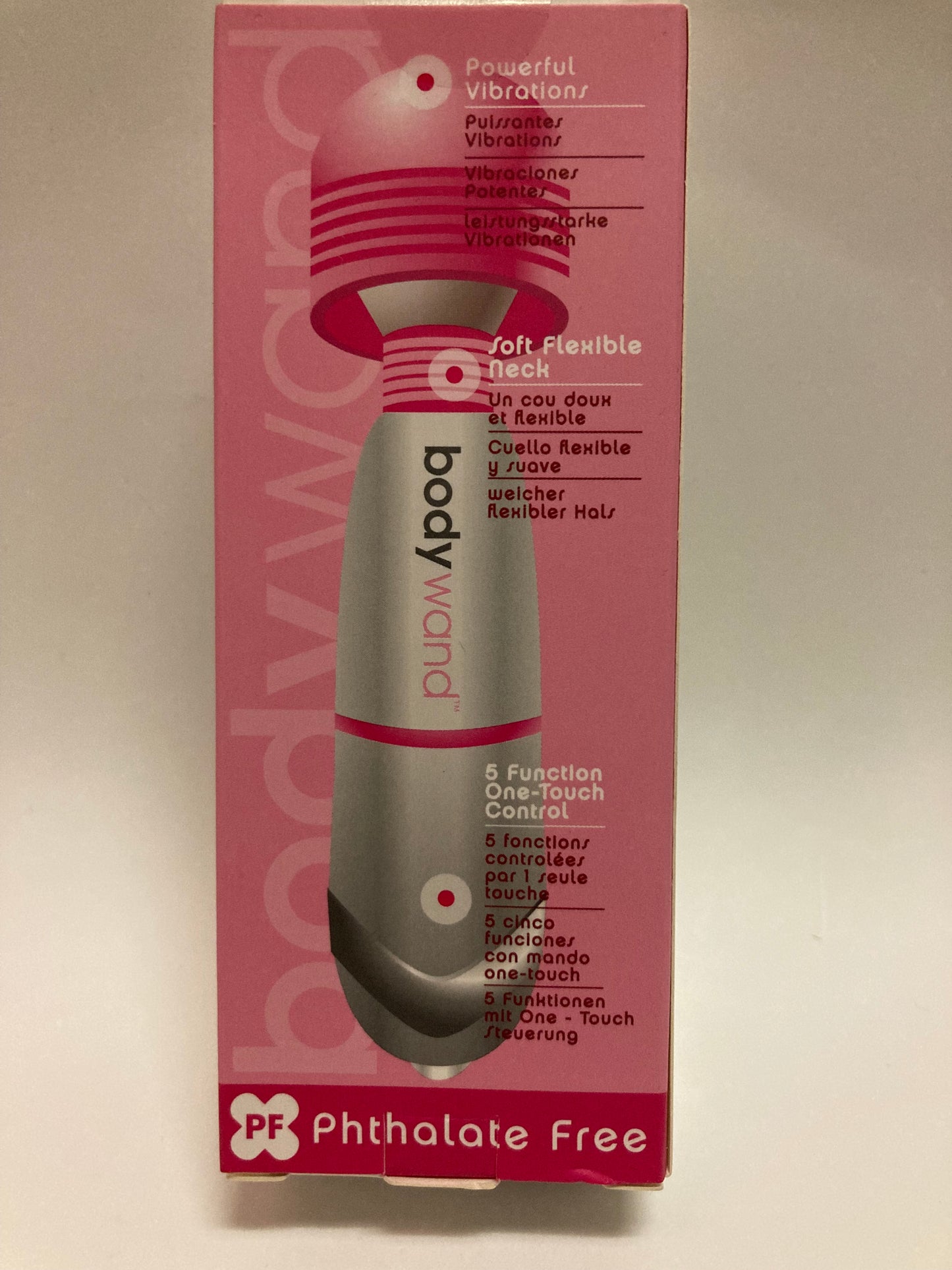Bodywand 5 Function Mini Wand in Pink