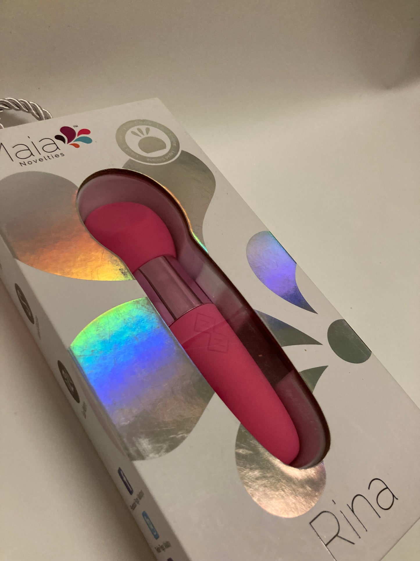 Rina Double Sided Silicone Bullet Vibe in Pink