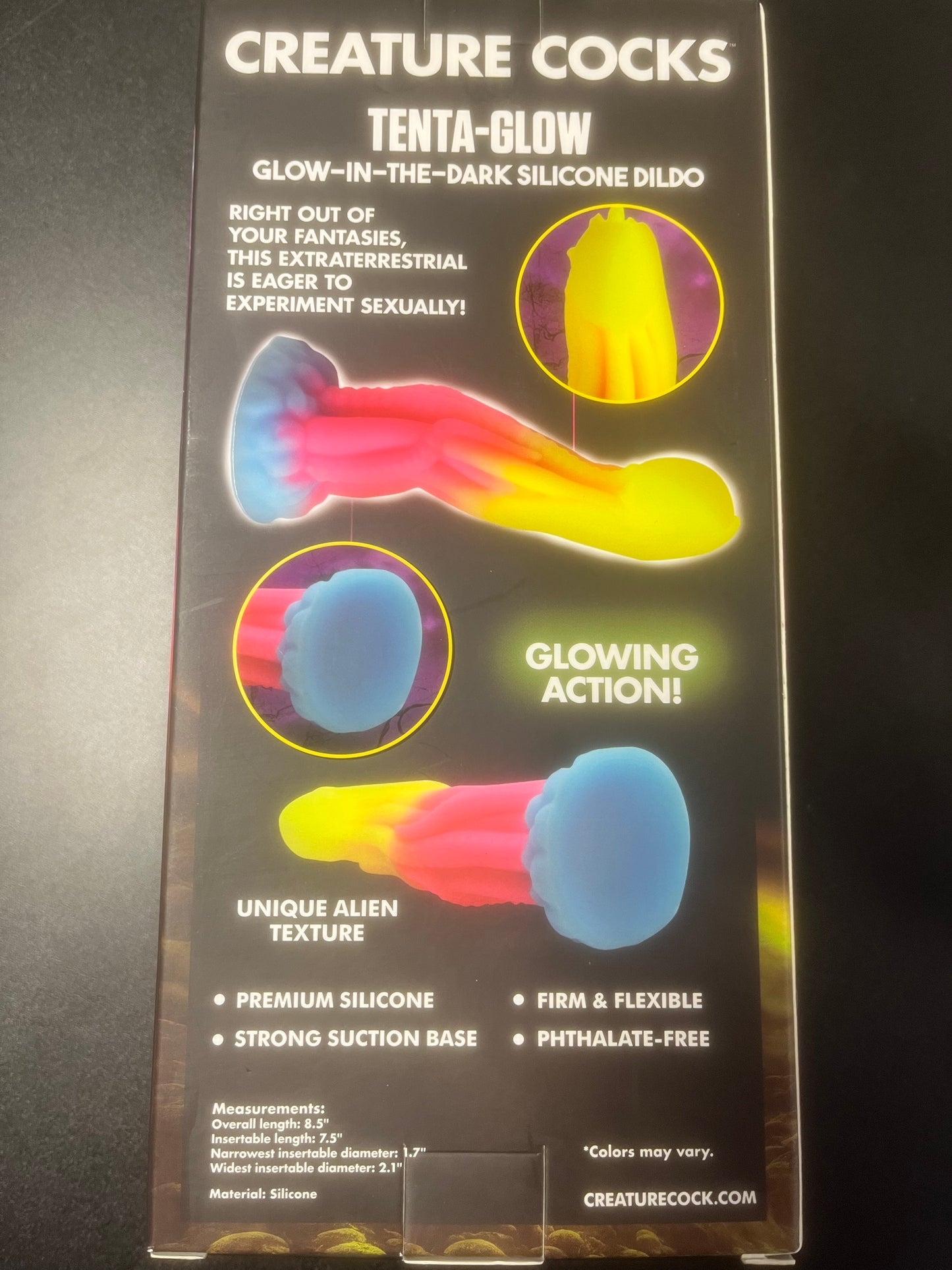 Creature Cocks Tenta-Glow Dildo