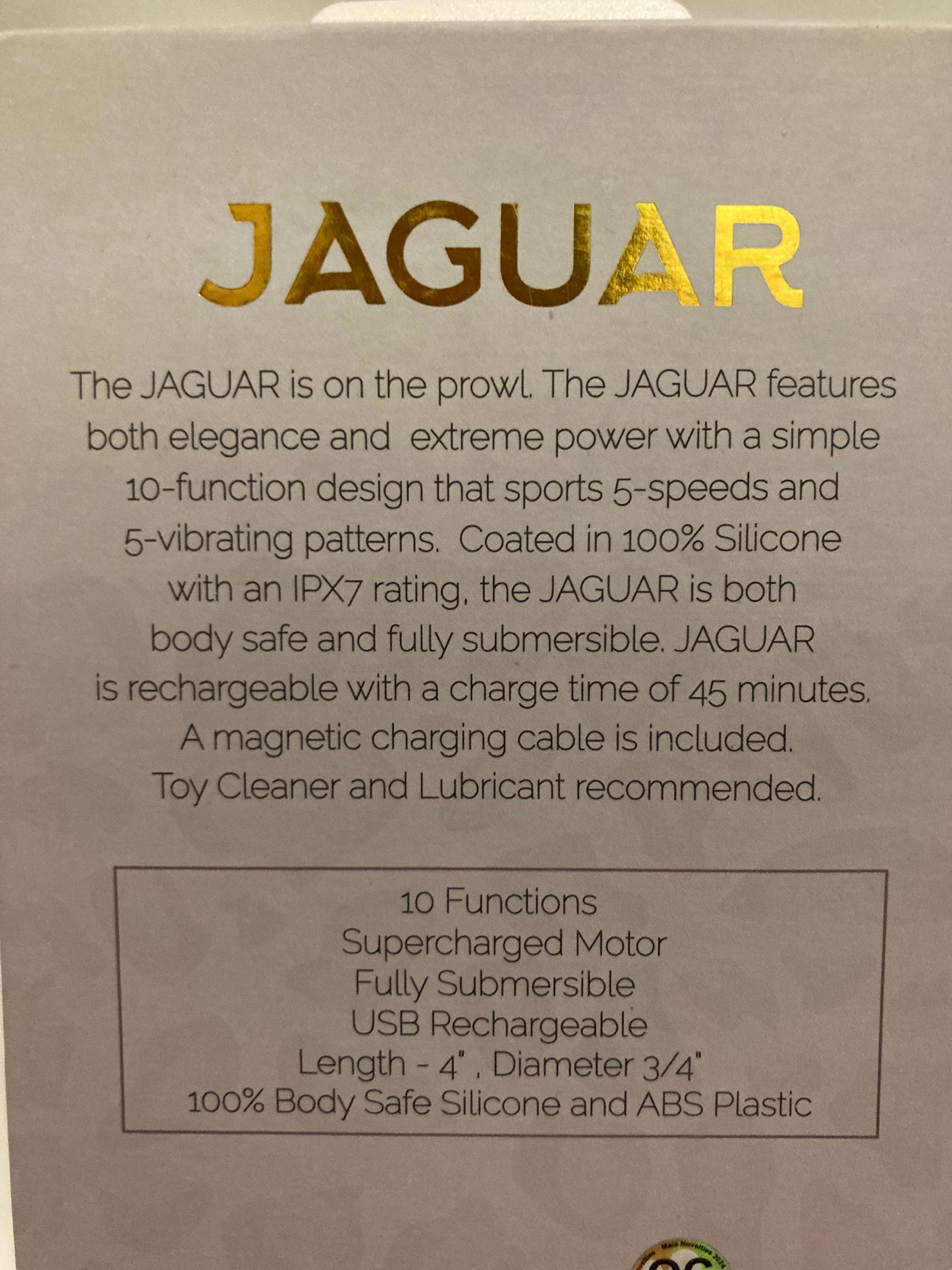 Maia Jaguar Fiercely Powerful Mini Vibe
