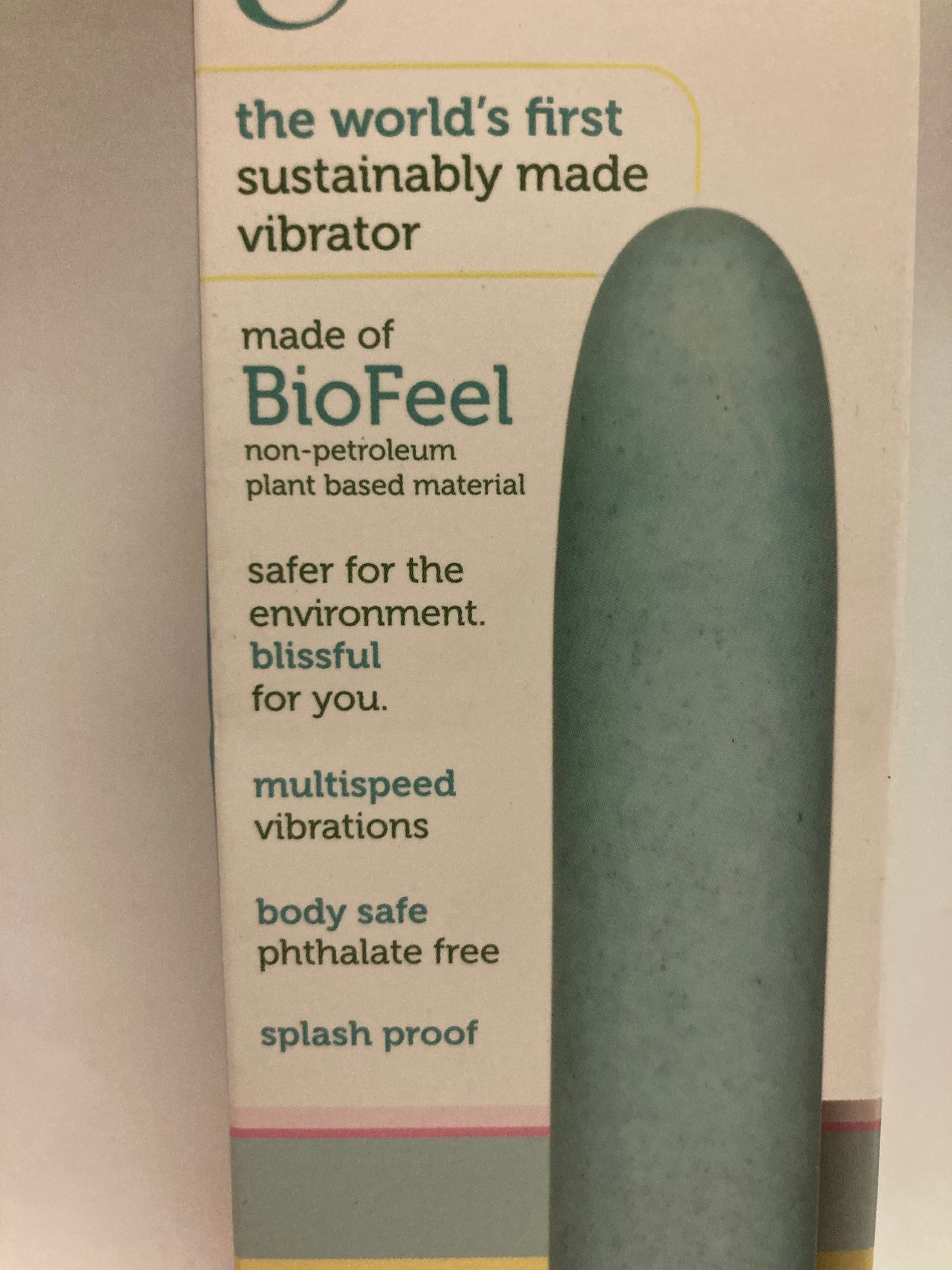 Blush Gaia BioFeel Biodegradable Vibe in Aqua